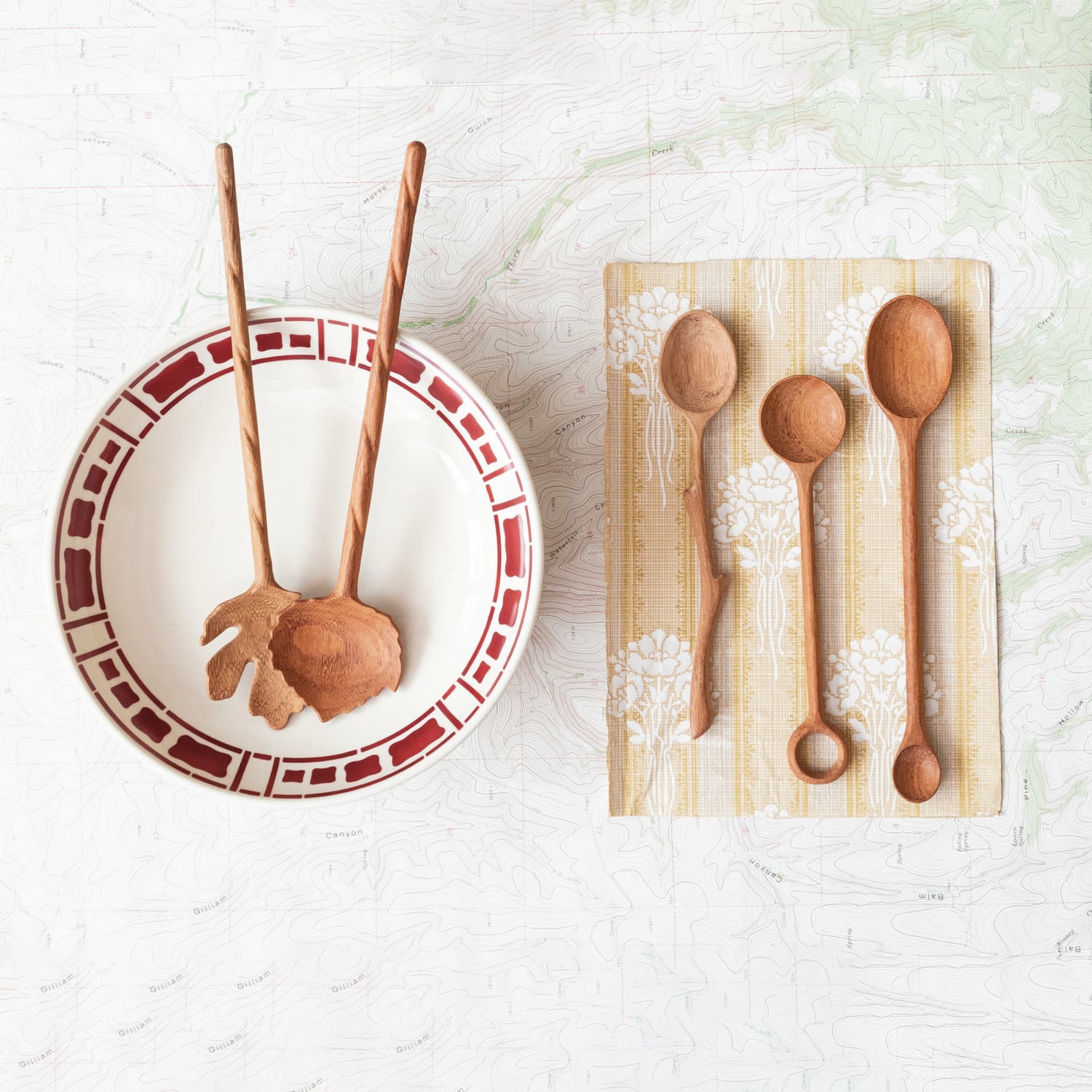 Hello Honey® 8.5" White & Rust Ceramic Footed Bowls, 2ct.