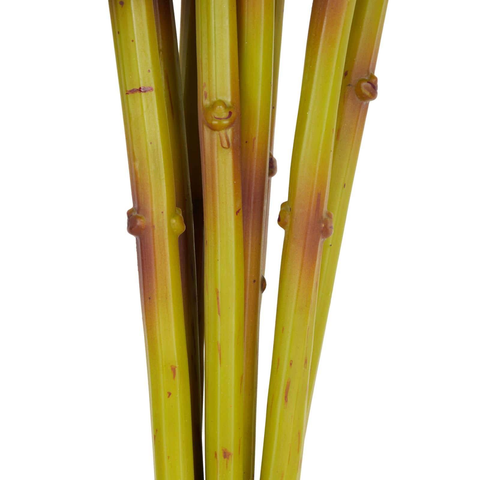 33" Green Hydrangea Artificial Flower Stem, 8ct.