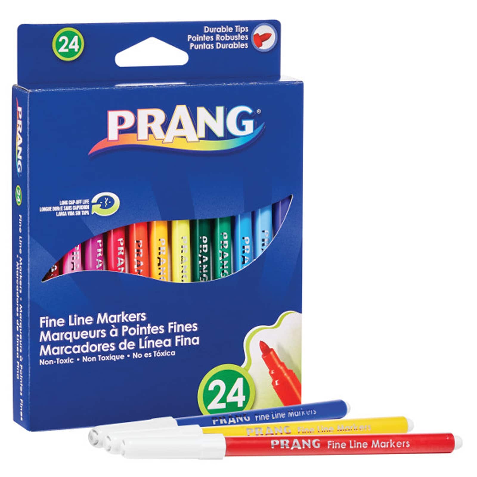 Prang® Classic Art Fine Line Markers, 2 Packs of 24