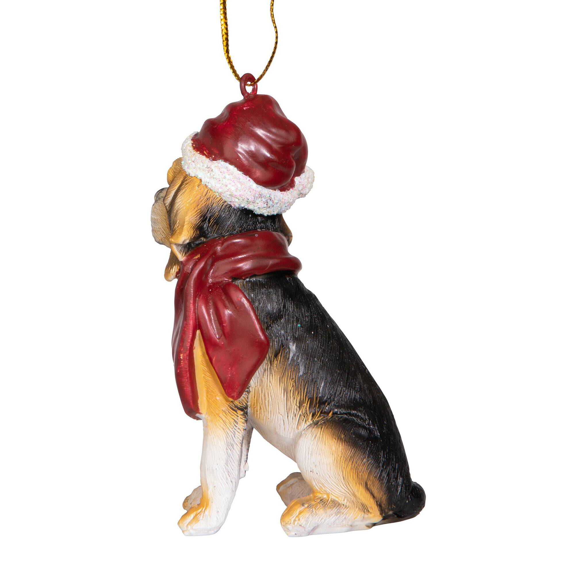 Design Toscano 3.5&#x22; Beagle Ornament Sculpture