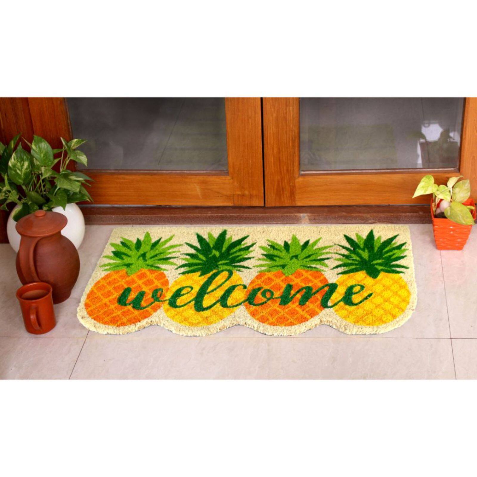 RugSmith Pineapple Coir Doormat Michaels