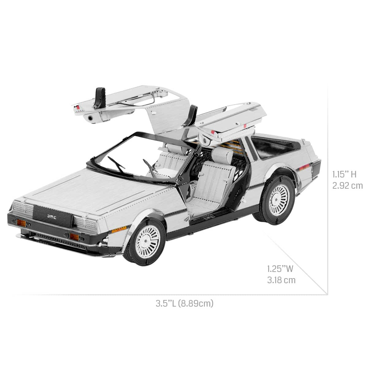 Metal Earth&#xAE; DeLorean Steel Model Kit