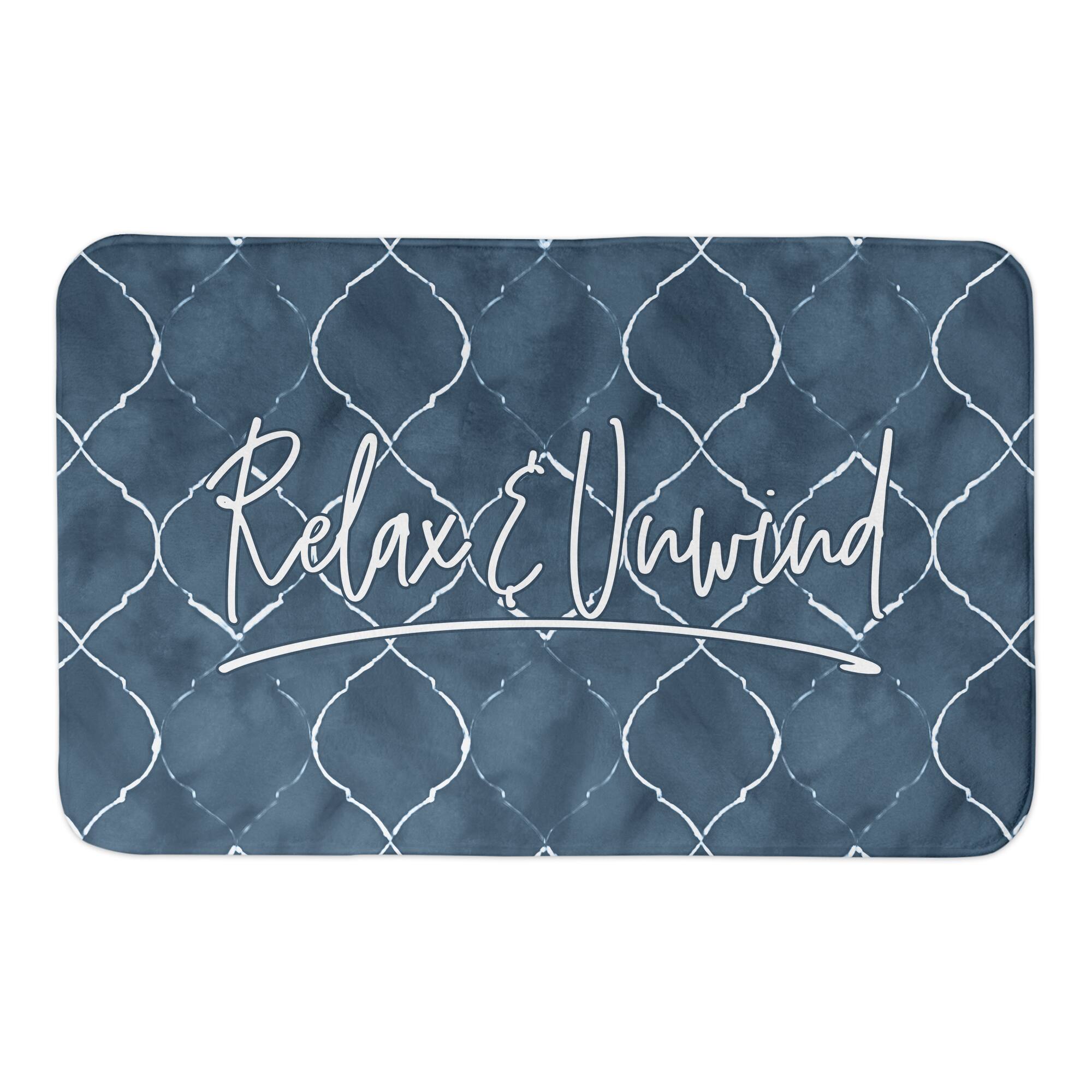 Relax and Unwind 34" x 21" Bath Mat