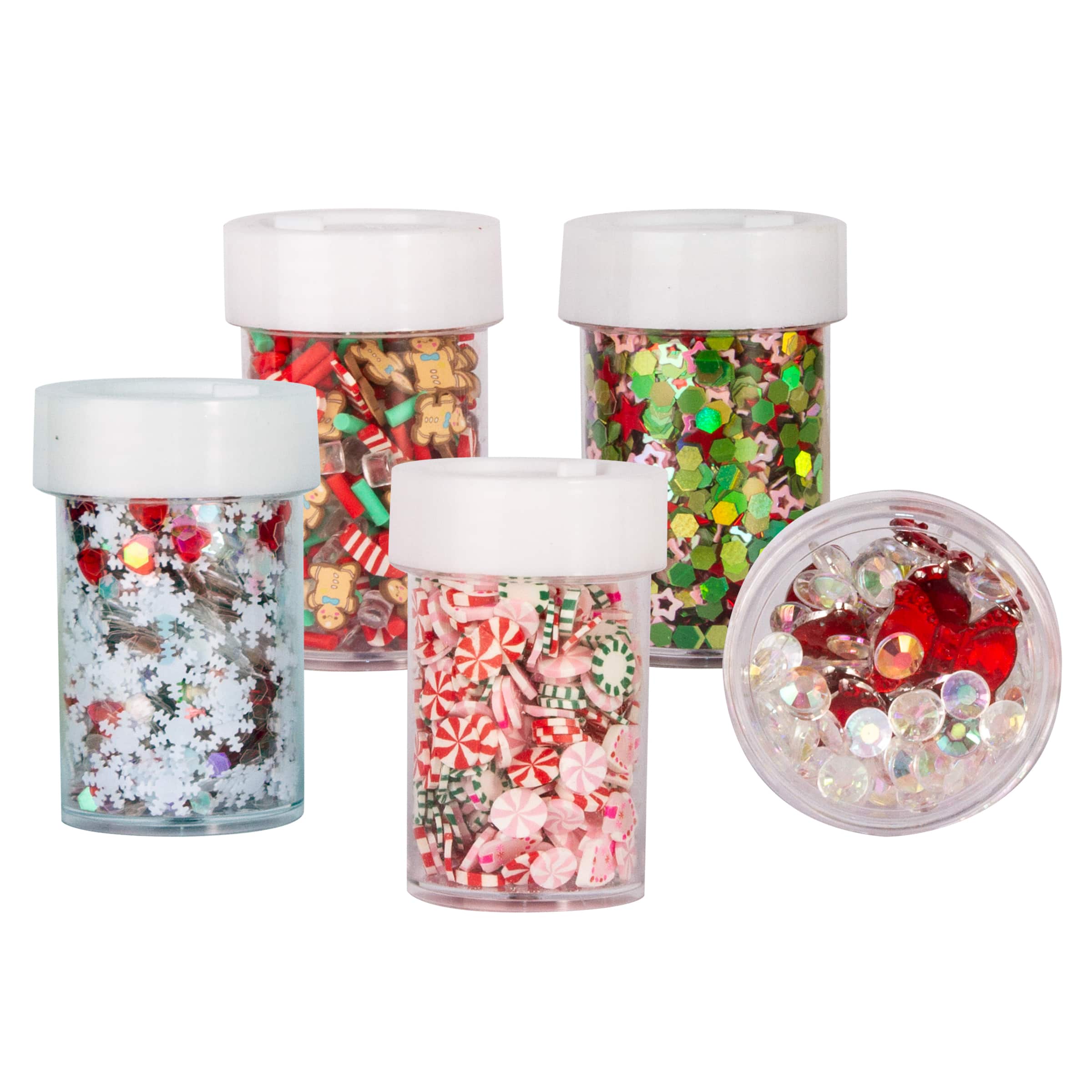 Merry Maximus Embellishment &#x26; Glitter Shaker Set by Creatology&#x2122;