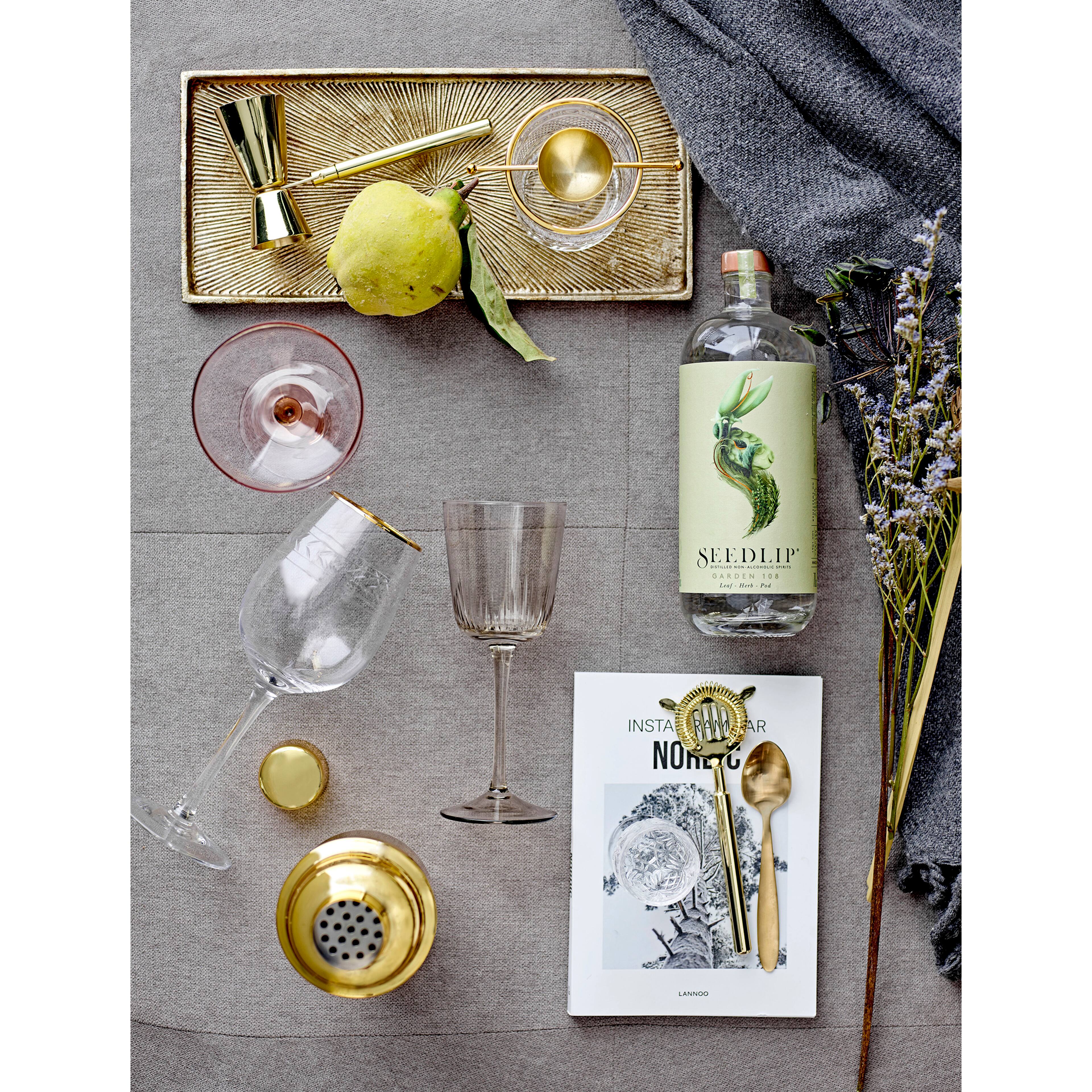 Hello Honey® Gold Stainless Steel Cocktail Shaker