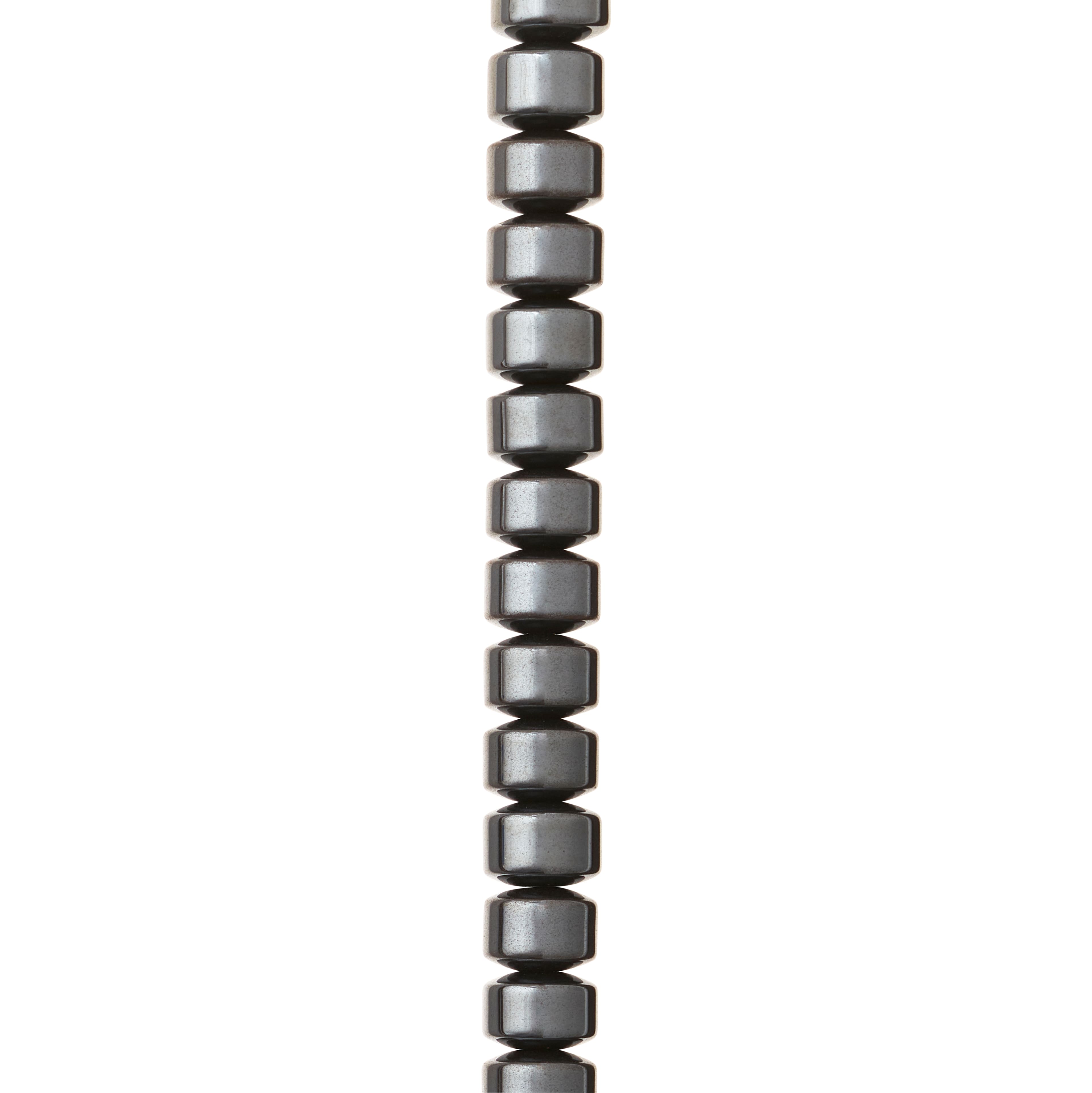 Hematite Rondelle Beads, 8mm by Bead Landing&#x2122;
