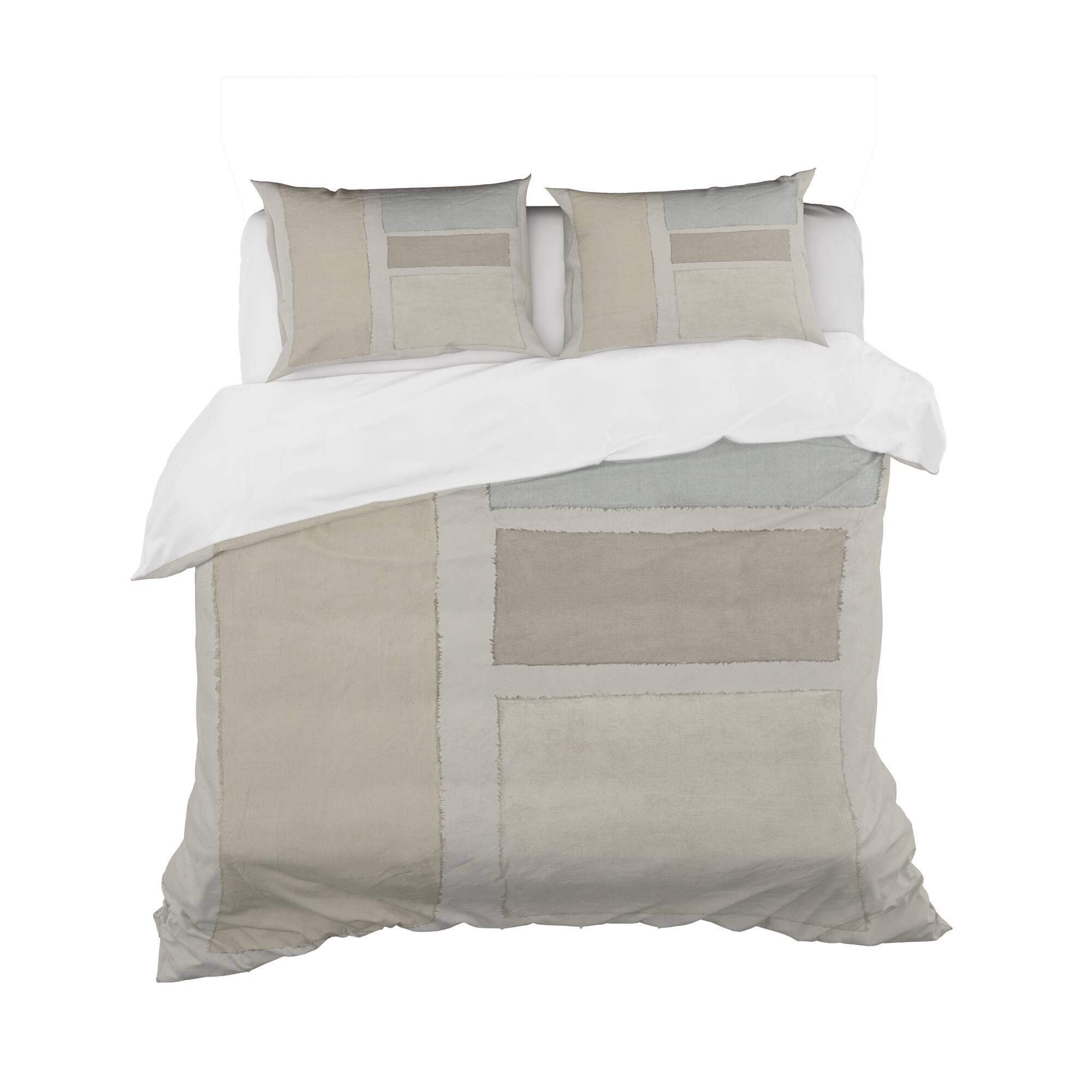 Designart 'Painted Weaving III FB' Geometric Bedding Set