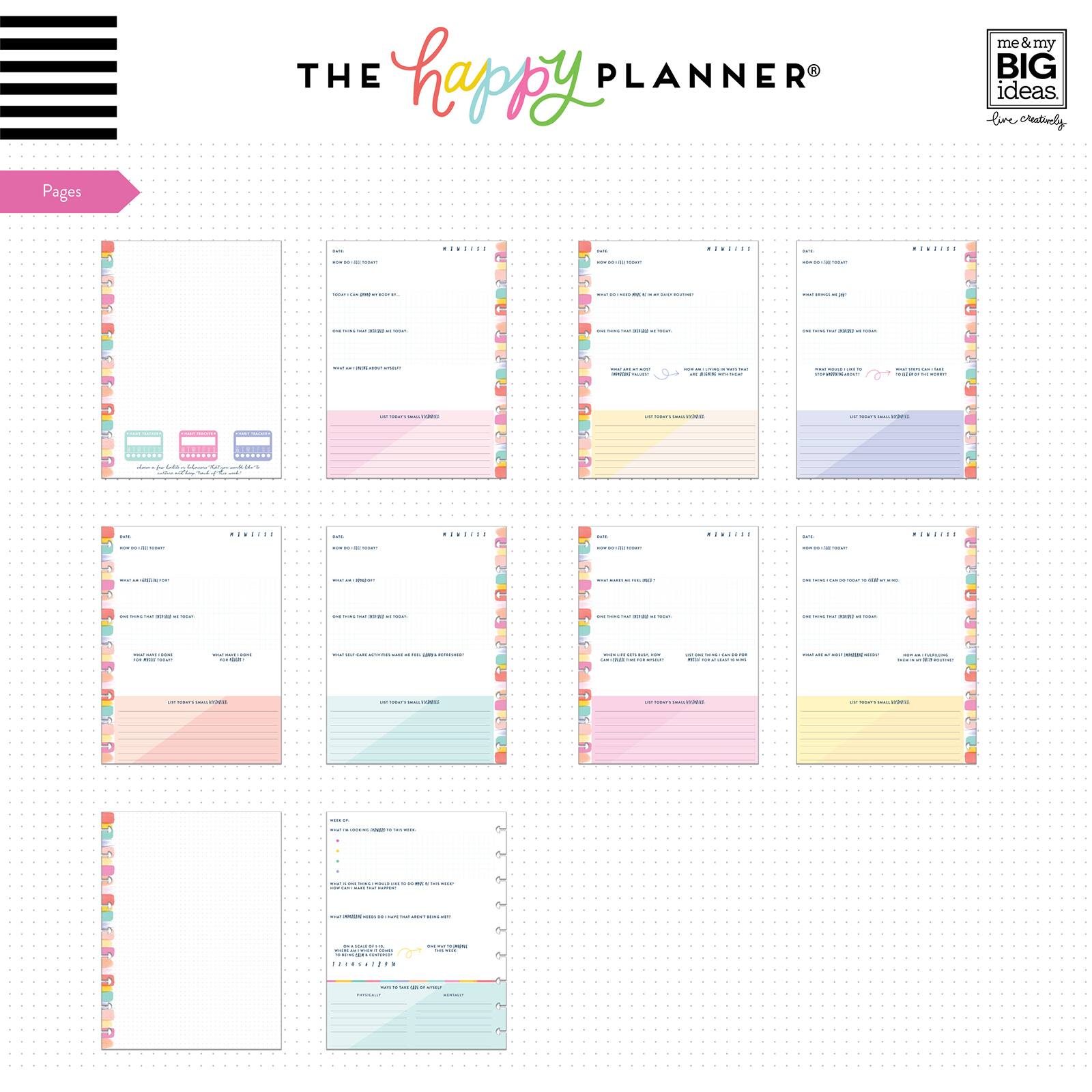 The Classic Happy Planner Happy Notes You Re Beautiful Journal