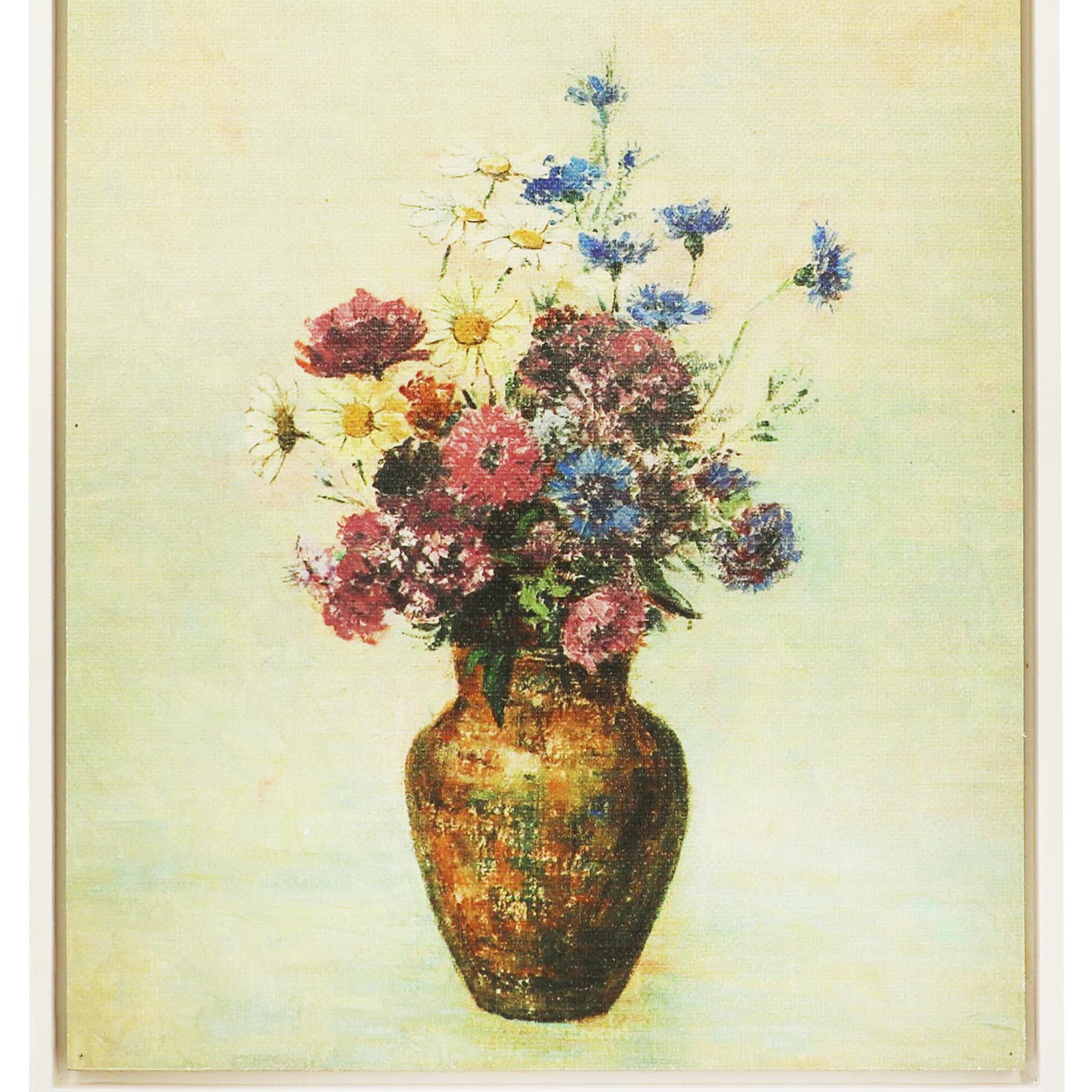 12.25&#x22; Flower Vase Wall Art in White Frame by Ashland&#xAE;