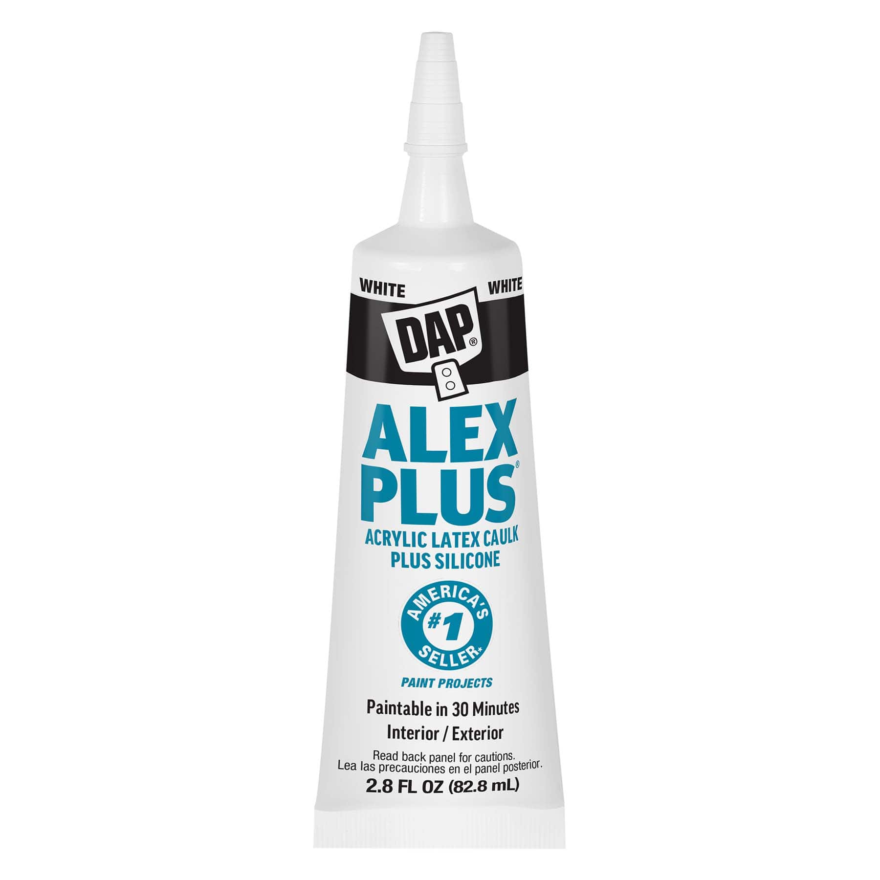 DAP&#xAE; Alex Plus 2.75oz. Acrylic Latex Caulk Plus Silicone