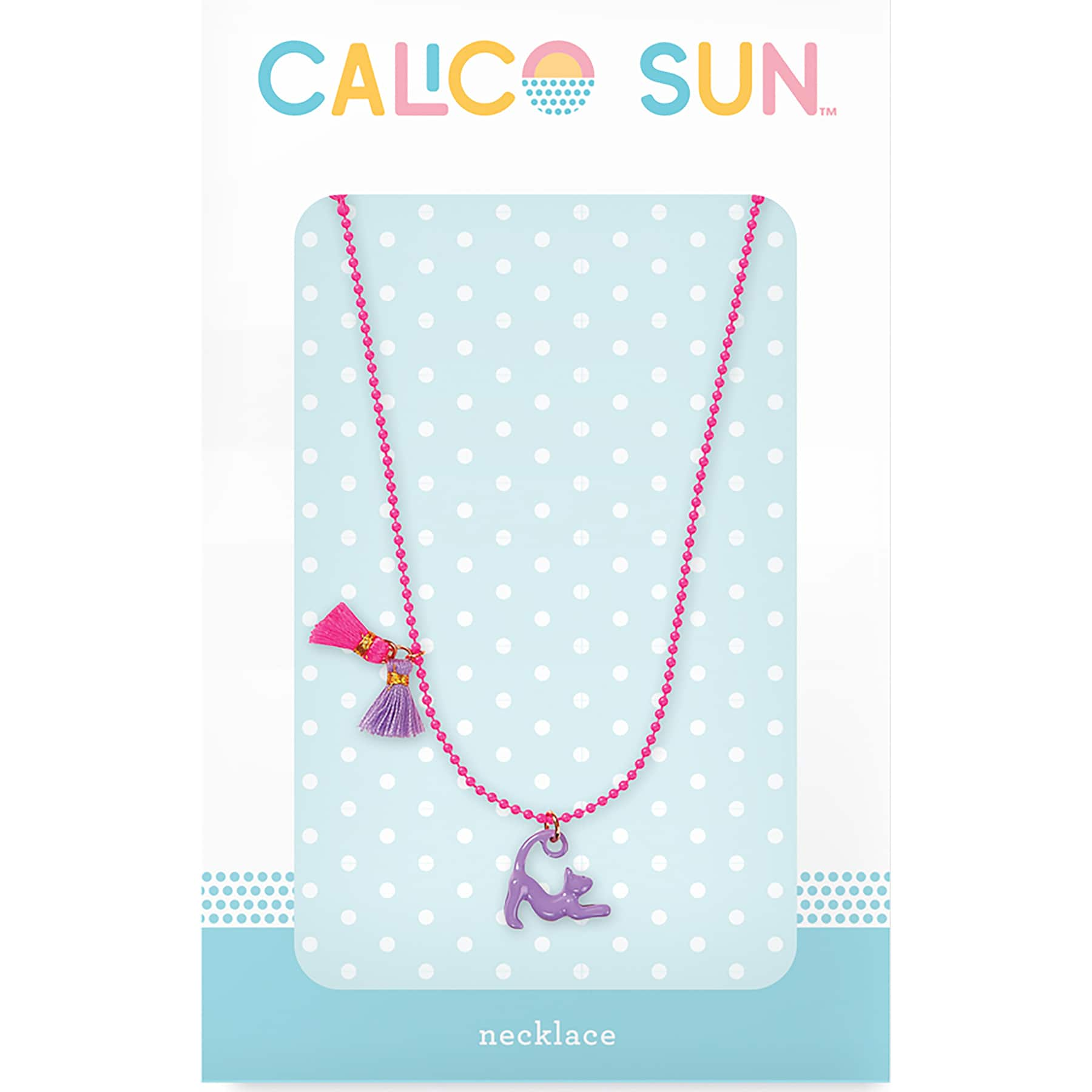 Calico Sun&#x2122; Cat Zoey Necklace