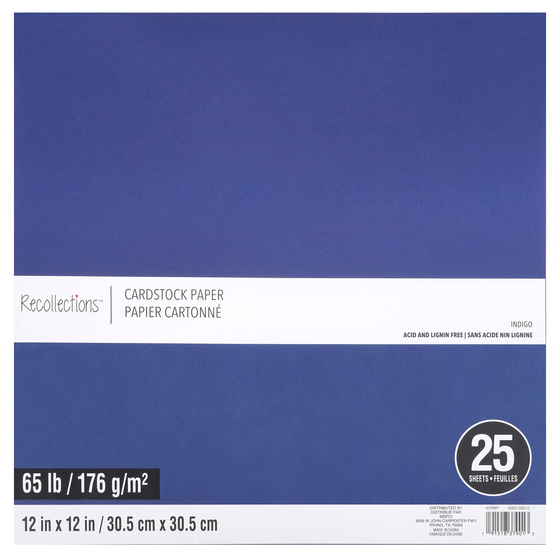 Blue Light Cardstock - Cover Weight Paper - Glo-Tone – French Paper