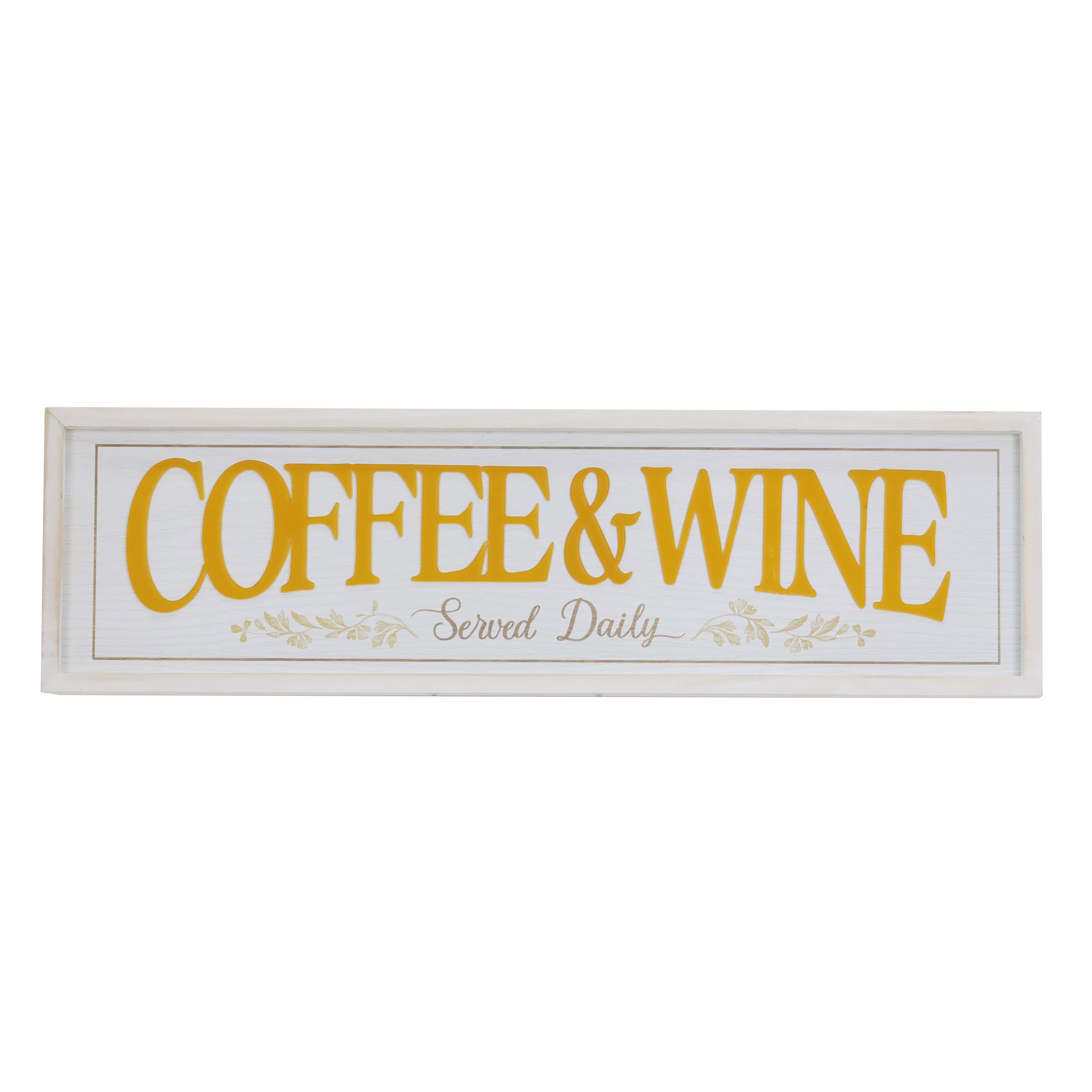 24&#x22; Coffee &#x26; Wine Wall D&#xE9;cor by Ashland&#xAE;