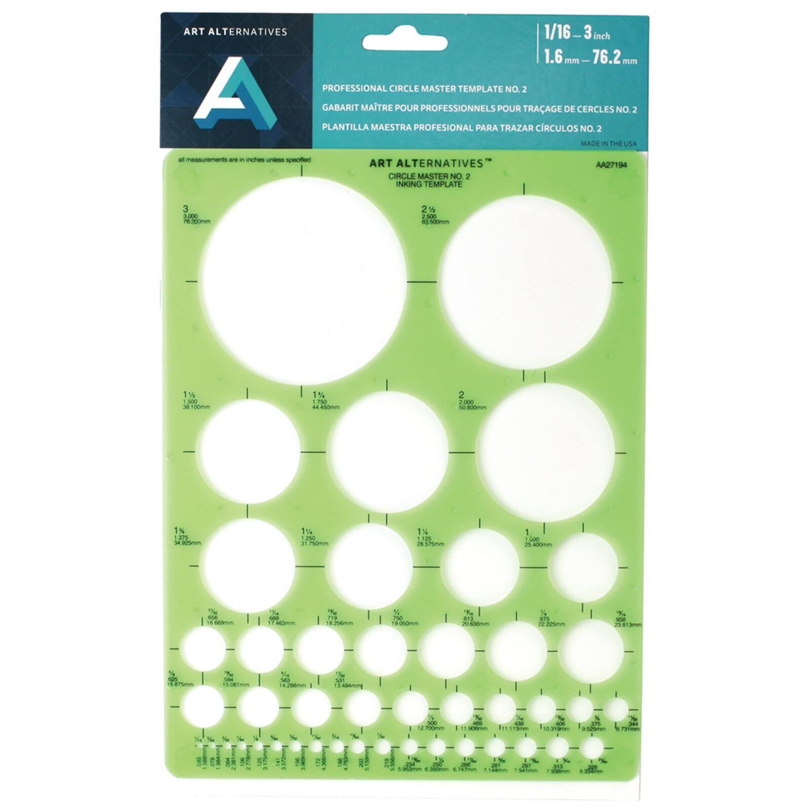 Art Alternatives Professional Circle Master Template