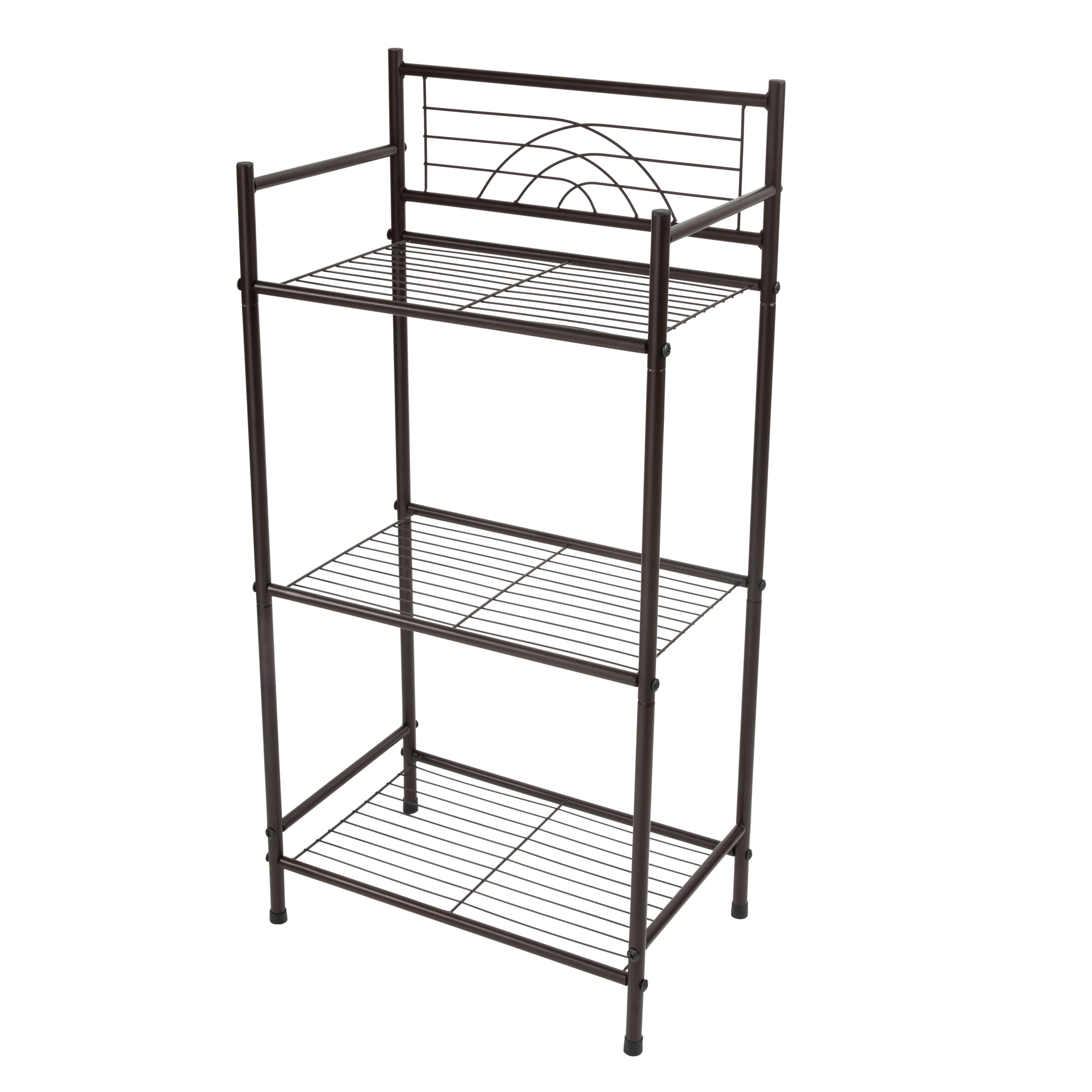 Bath Bliss Oil-Rubbed Bronze 3-Tier Storage Shelf