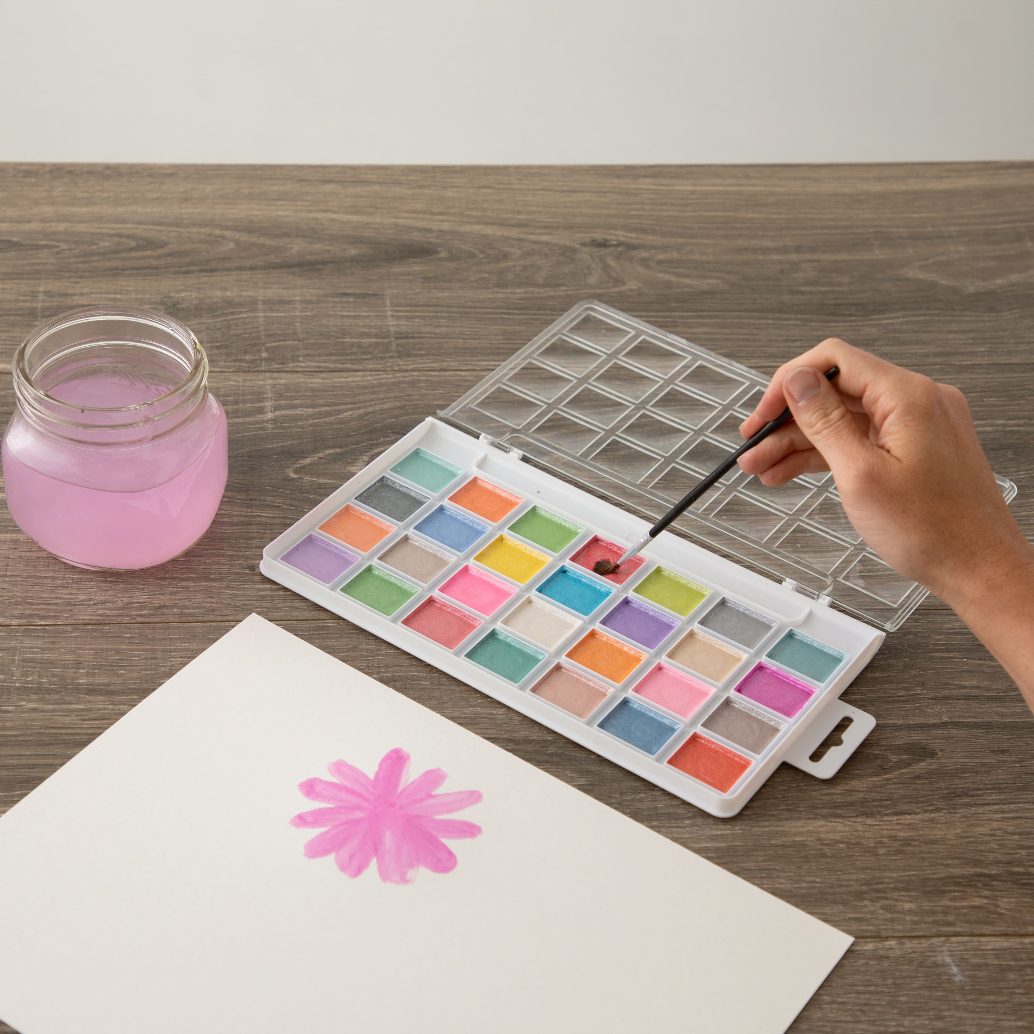 8 Pack: Pearlescent Watercolor Paints by Artist's Loft™ Necessities™