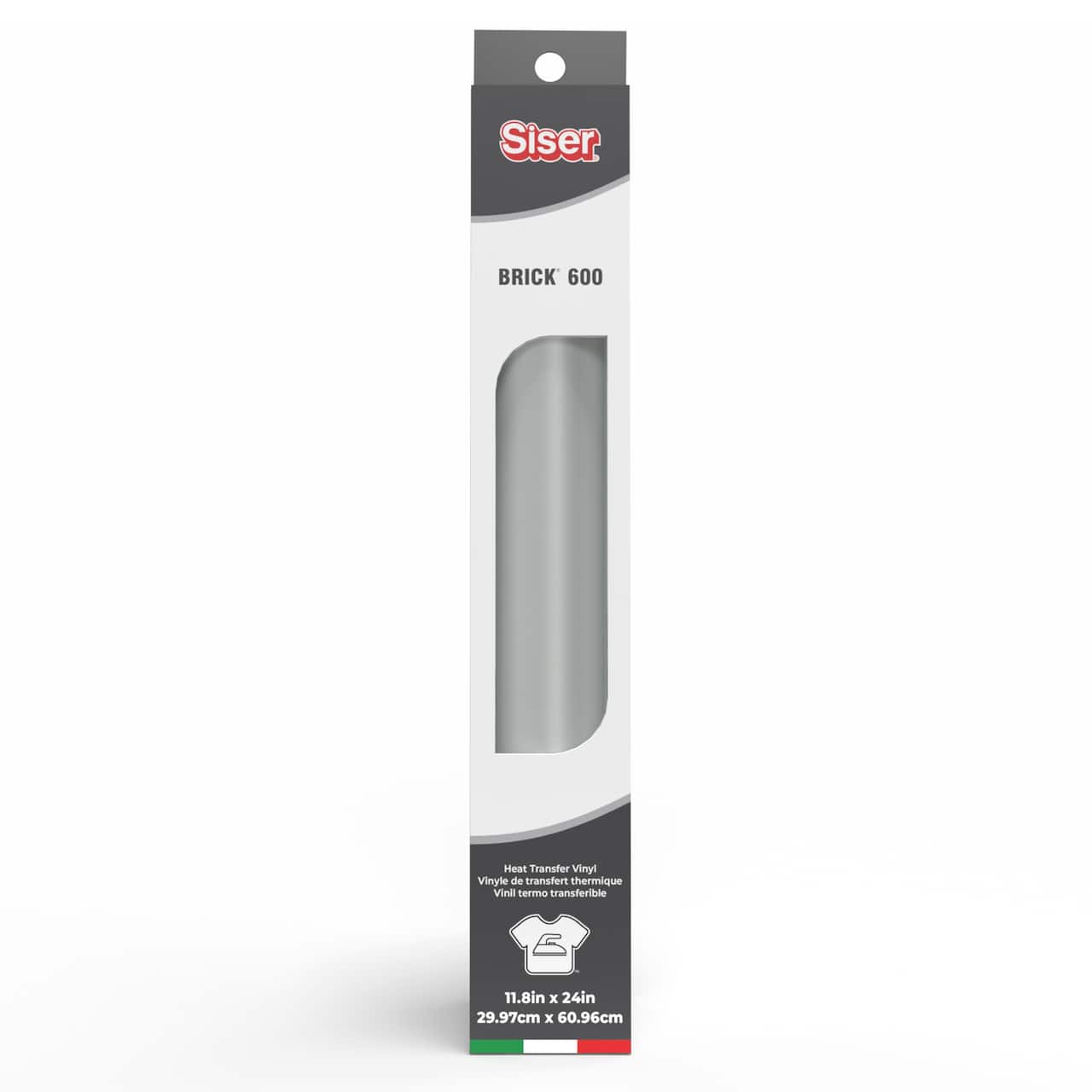 Siser® Brick® 600 Heat Transfer Vinyl, Color: Silver | Michaels