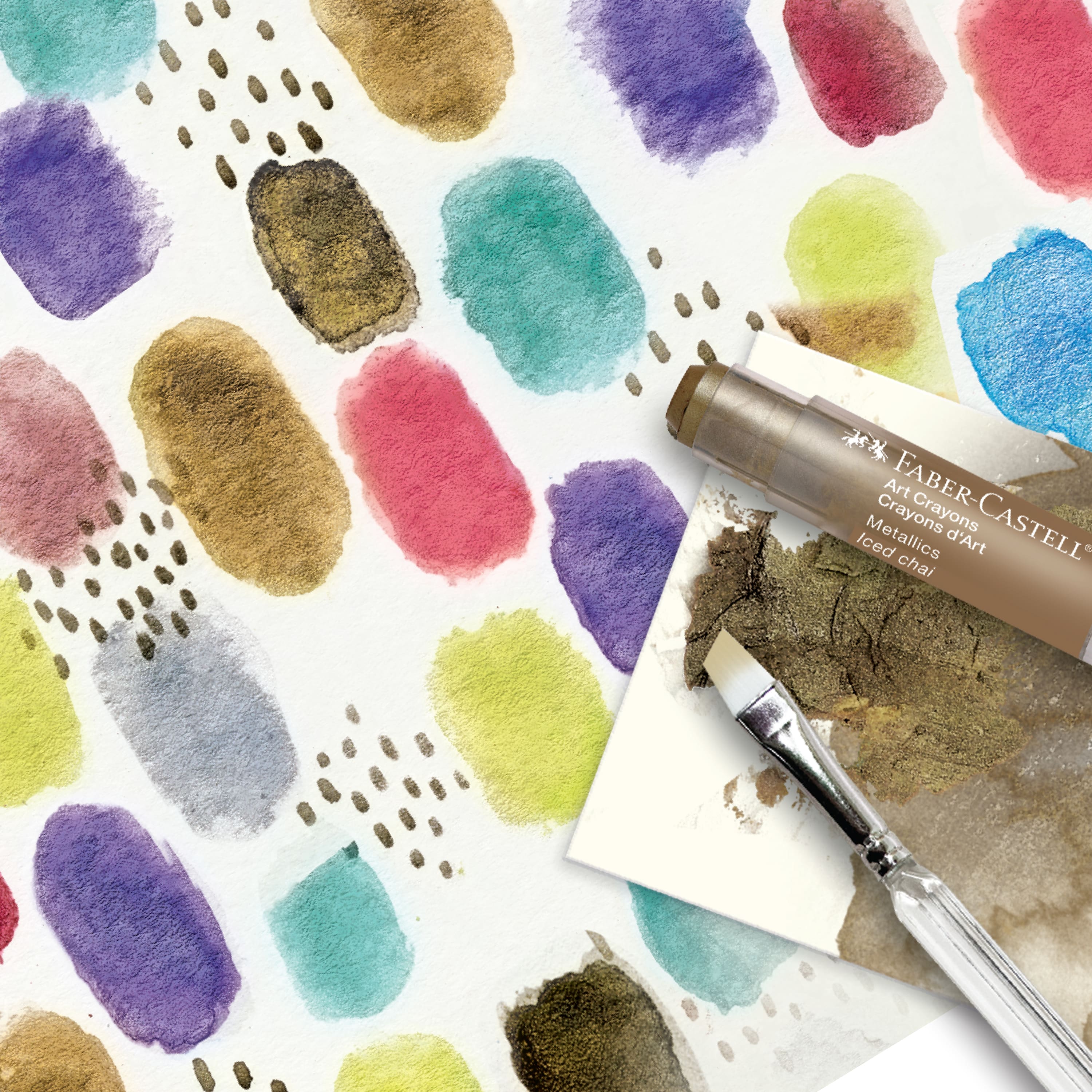 Faber-Castell&#xAE; Watercolor &#x26; Mixed Media Art Crayon Set