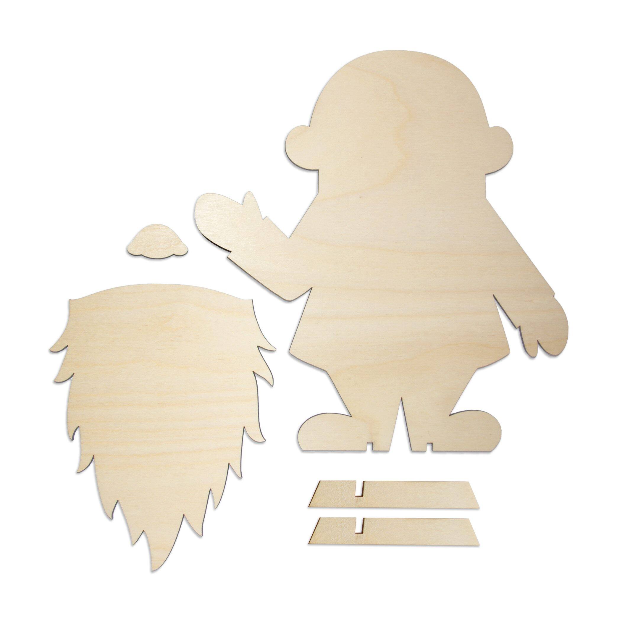 Leisure Arts&#xAE; Wooden Gnome Boy Basics Kit