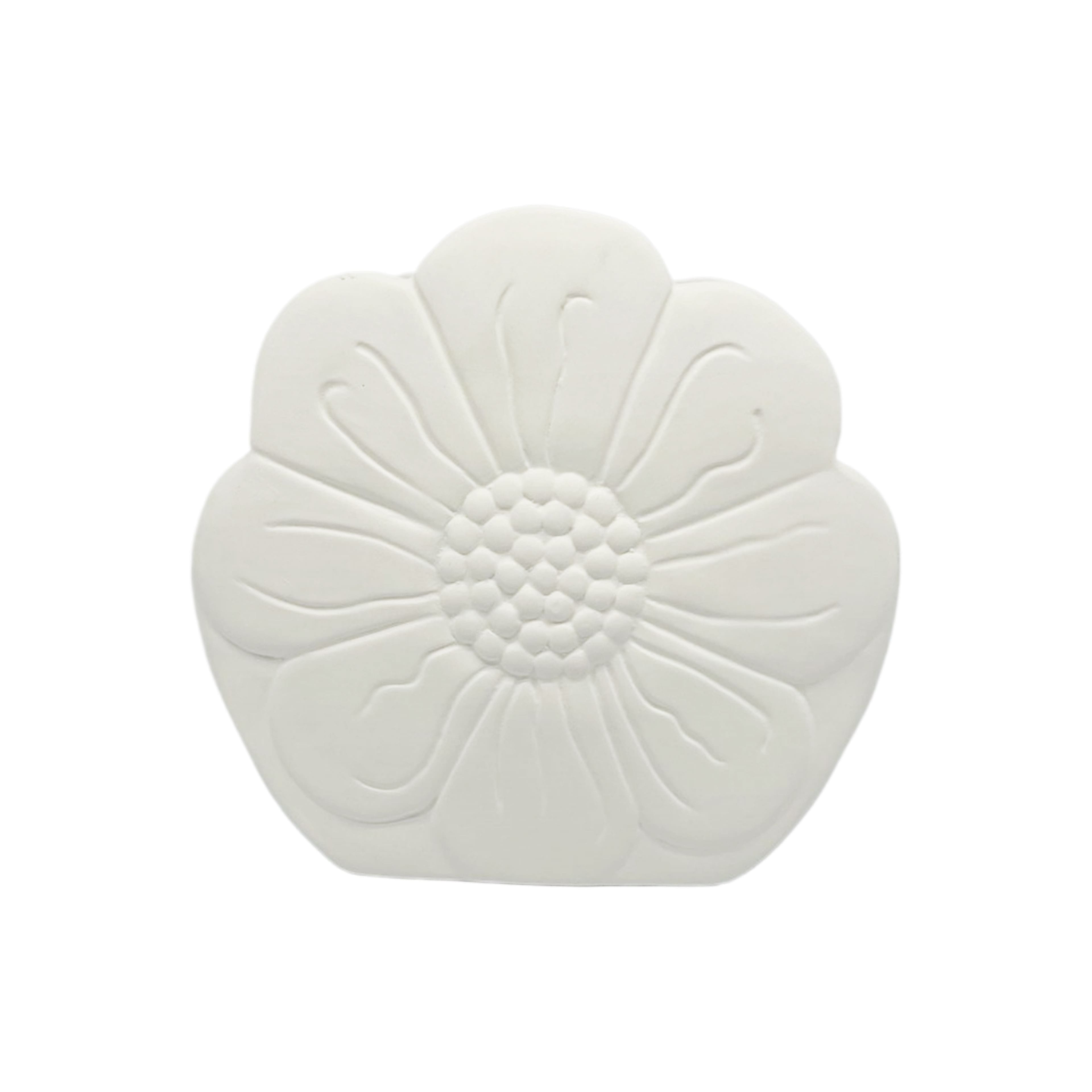 7&#x22; Daisy Vase DIY Ceramic D&#xE9;cor by Make Market&#xAE;