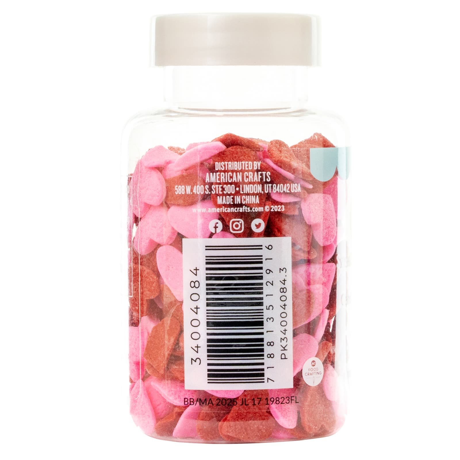 Sweet Tooth Fairy&#xAE; Pink &#x26; Red Hearts Candy Shapes