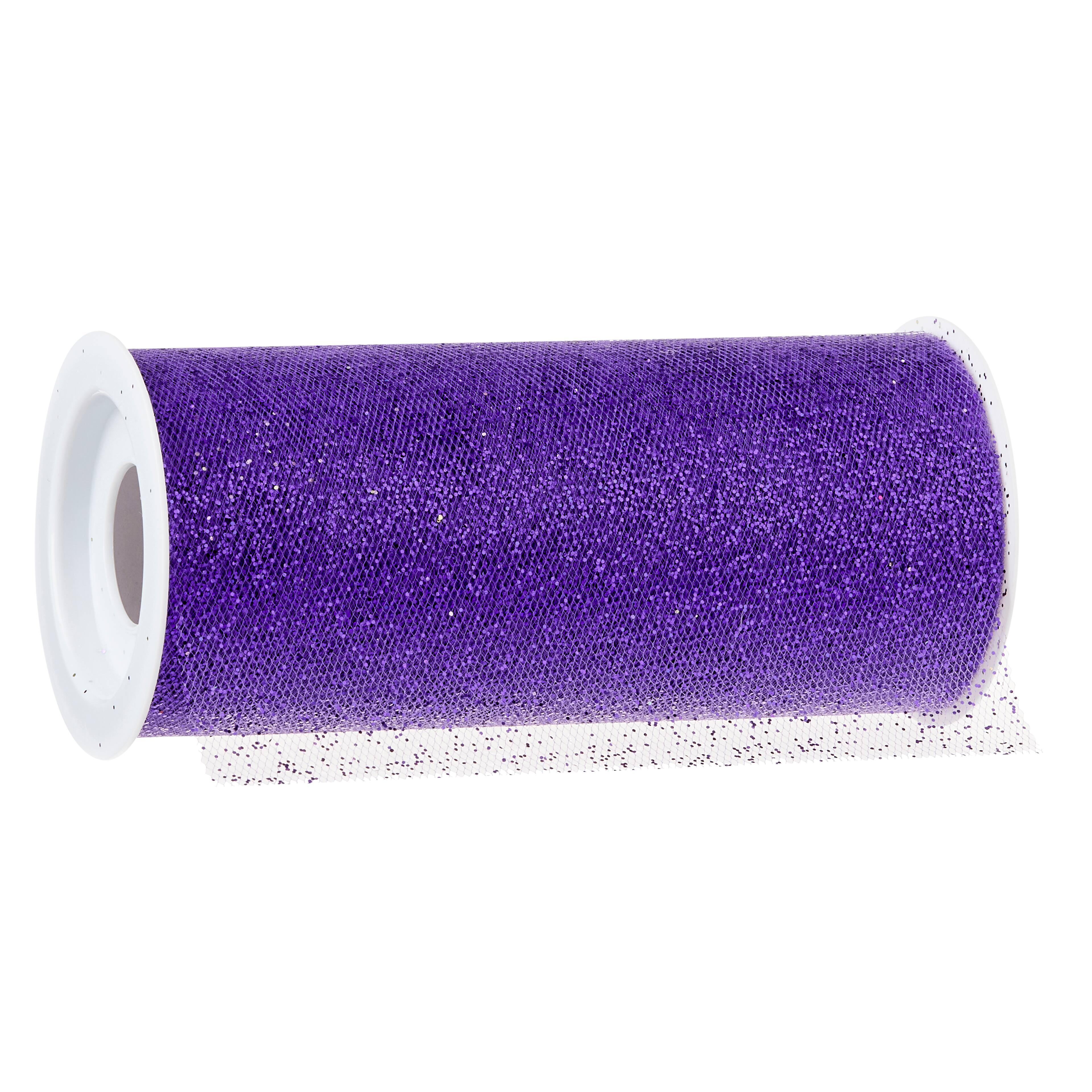 24 Pack: 6" x 10yd. Glitter Tulle by Celebrate It® Occasions™