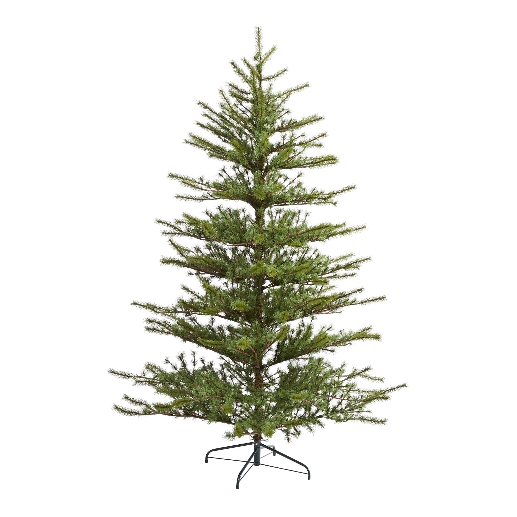 Artificial Noble Fir Realistic Christmas Tree Unlit 7ft/6ft Free