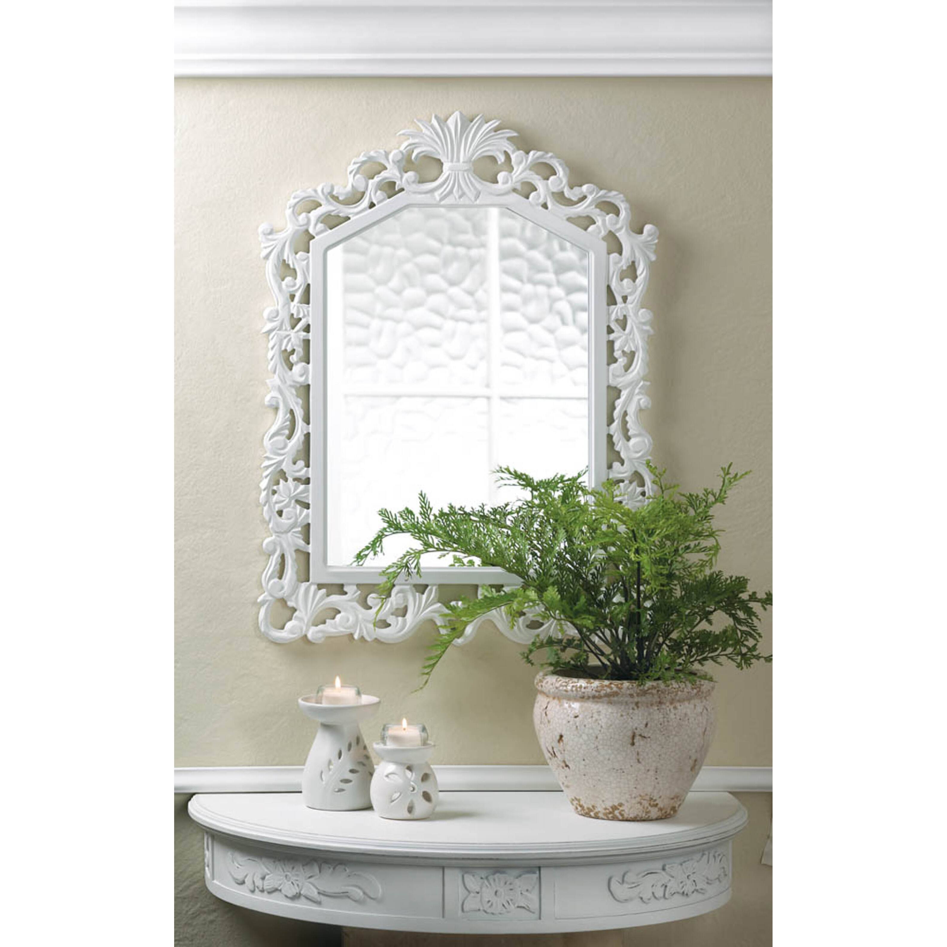23" Fleur-De-Lis Wall Mirror