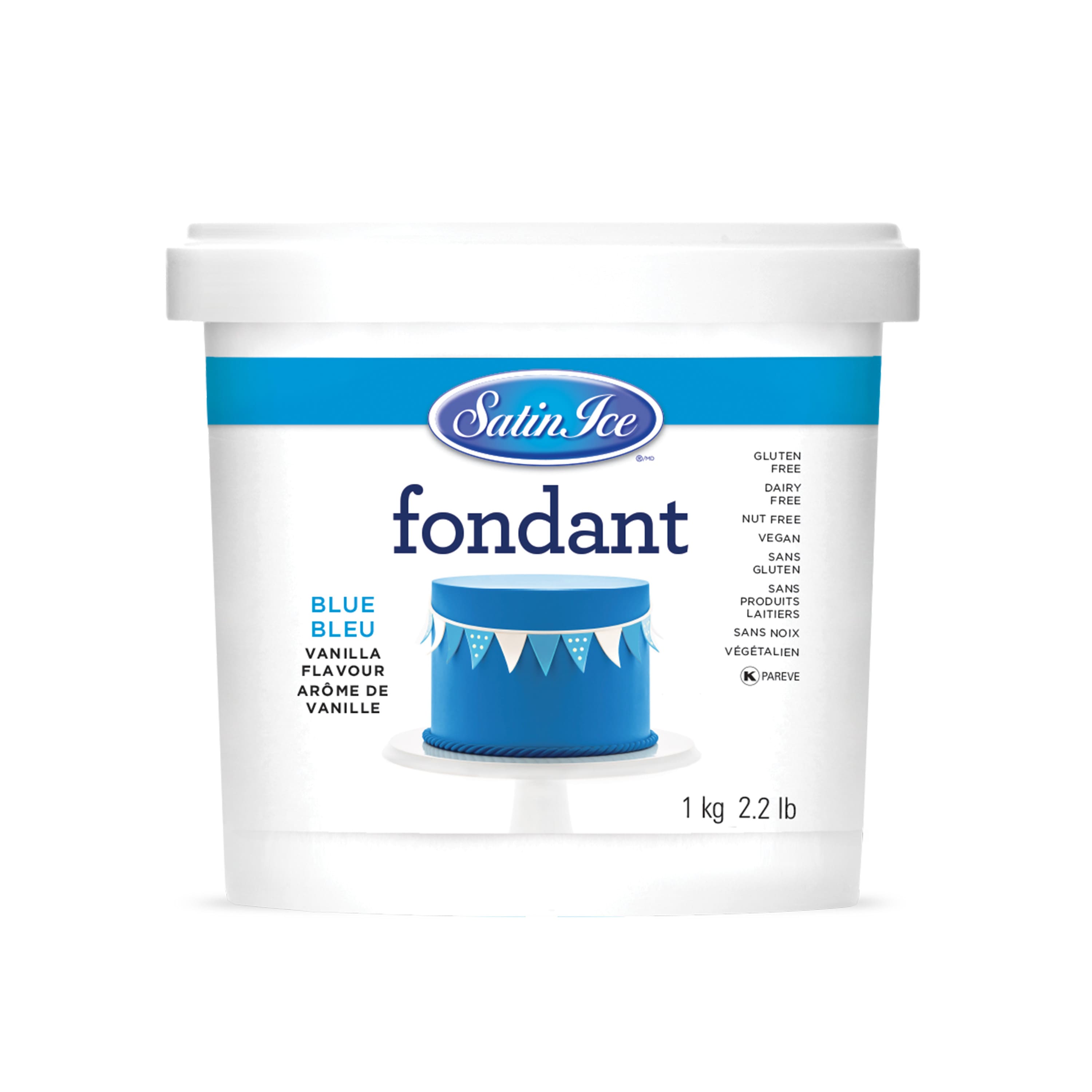Satin Ice® Vanilla Fondant, 2.2lb.