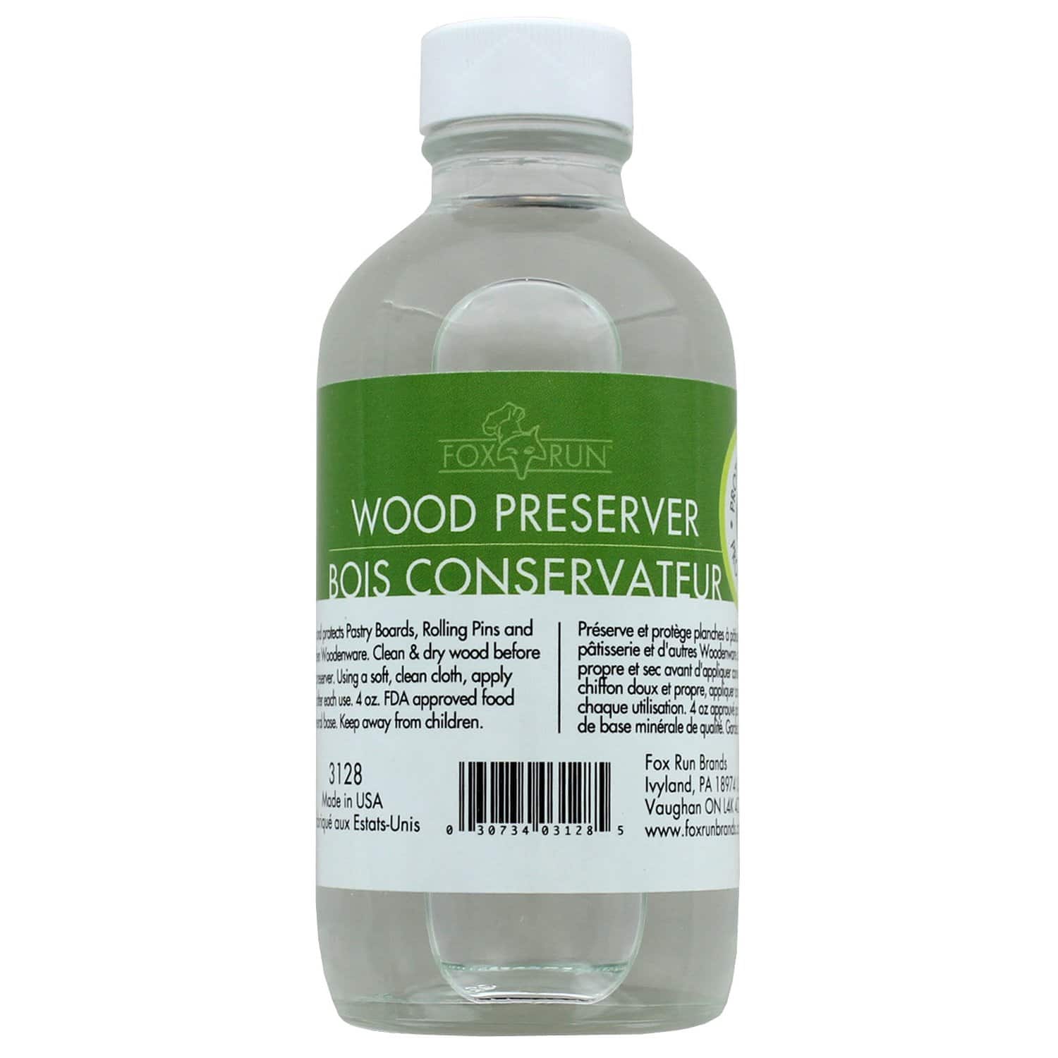 Fox Run Wood Preserver 4 Oz - D615031S - Wood Burning Tools Fox Run has a variety of items for use in the kitc sku D615031S