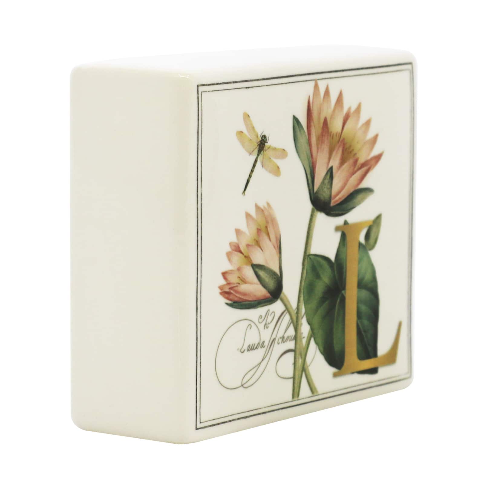 4.5&#x22; Lily Monogram Tabletop Block by Ashland&#xAE; 
