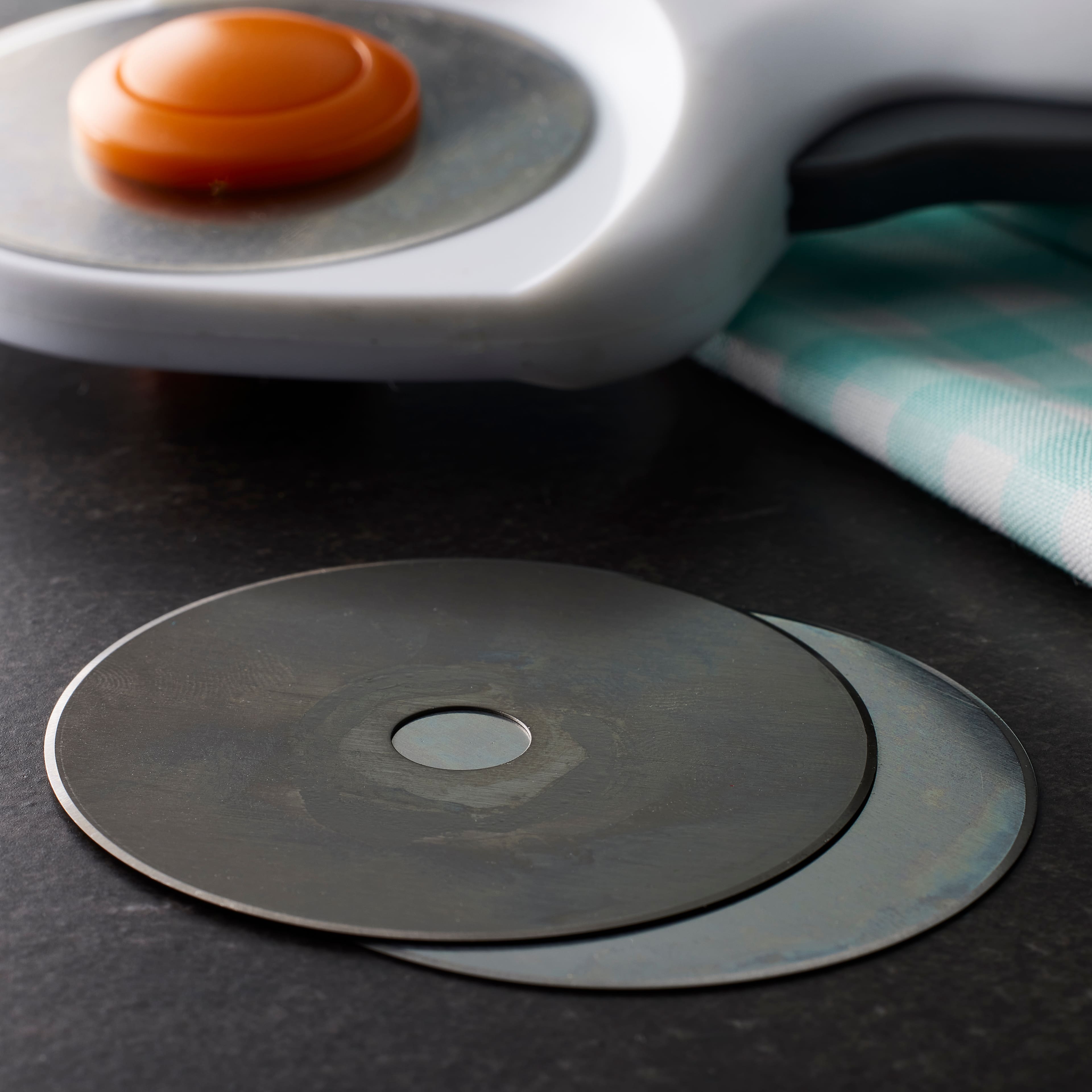 6 Packs: 2 ct. (12 total) Fiskars® Titanium Straight Rotary Blades