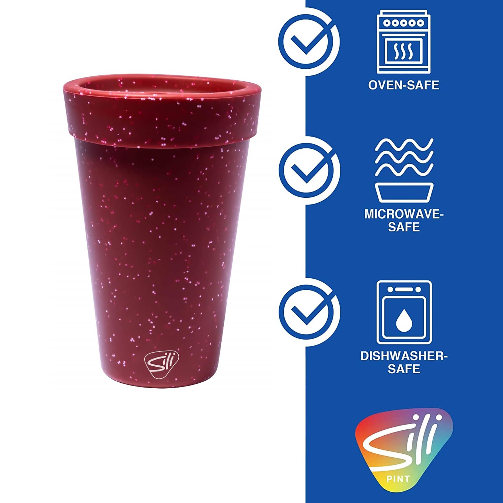 Silipint® 16oz. Silicone Coffee Tumblers, 2ct.