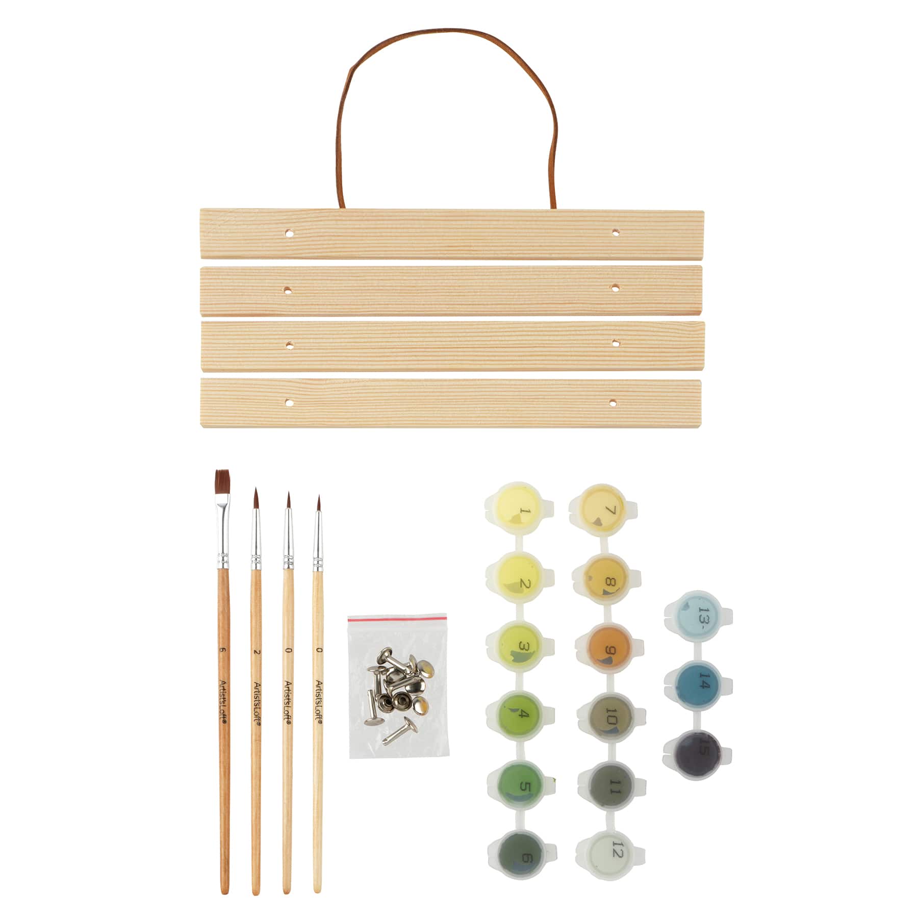 Trousse de peinture par num&#xE9;ros &#xE0; th&#xE8;me de for&#xEA;t de f&#xE9;e,  20,3 cm x 25,4 cm d&#x2019;Artist&#x2019;s Loft