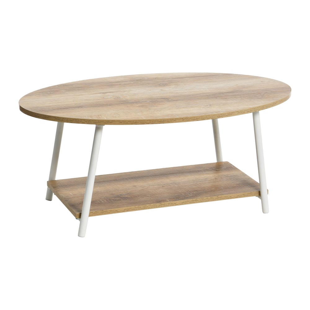 Household Essentials 39" Jamestown Oval Coffee Table