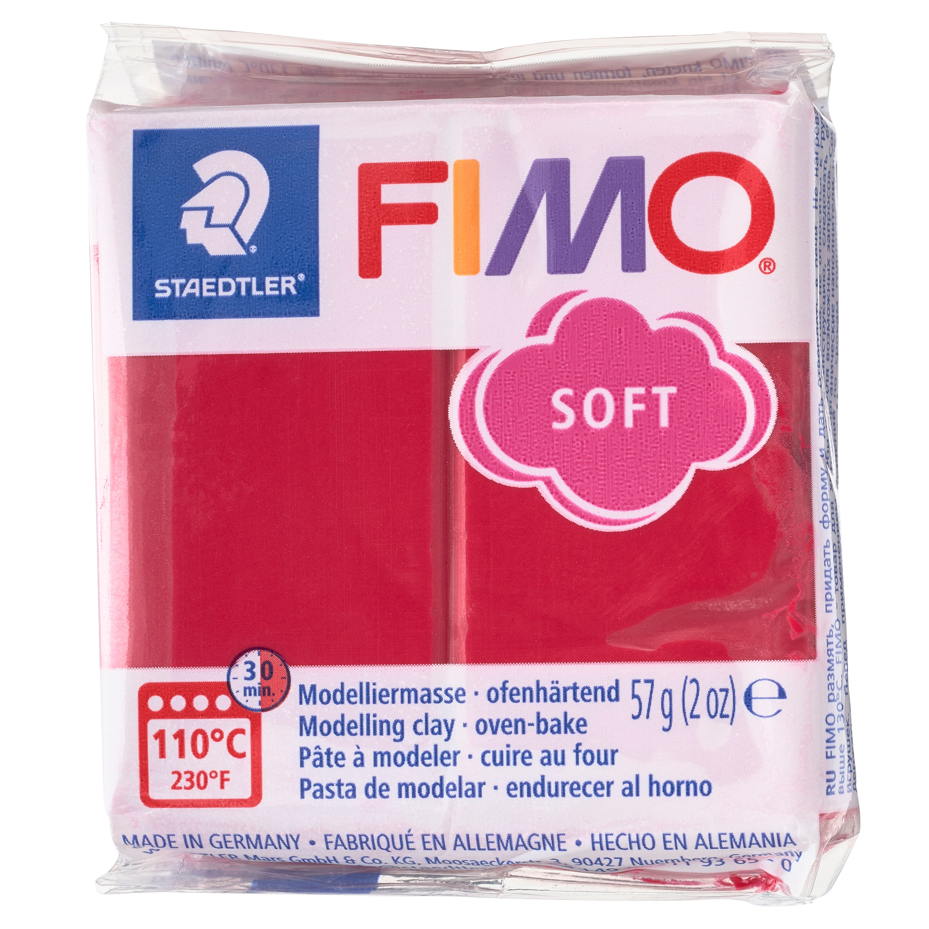 FIMO Soft Polymer Clay (2 oz) - BRILLIANT BLUE – The Clay Republic