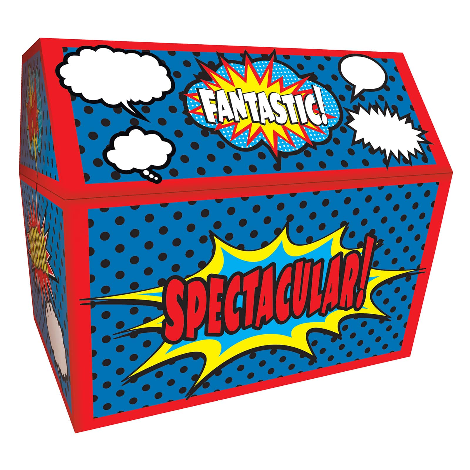 Teacher Created Resources Superhero Chest, 2ct.