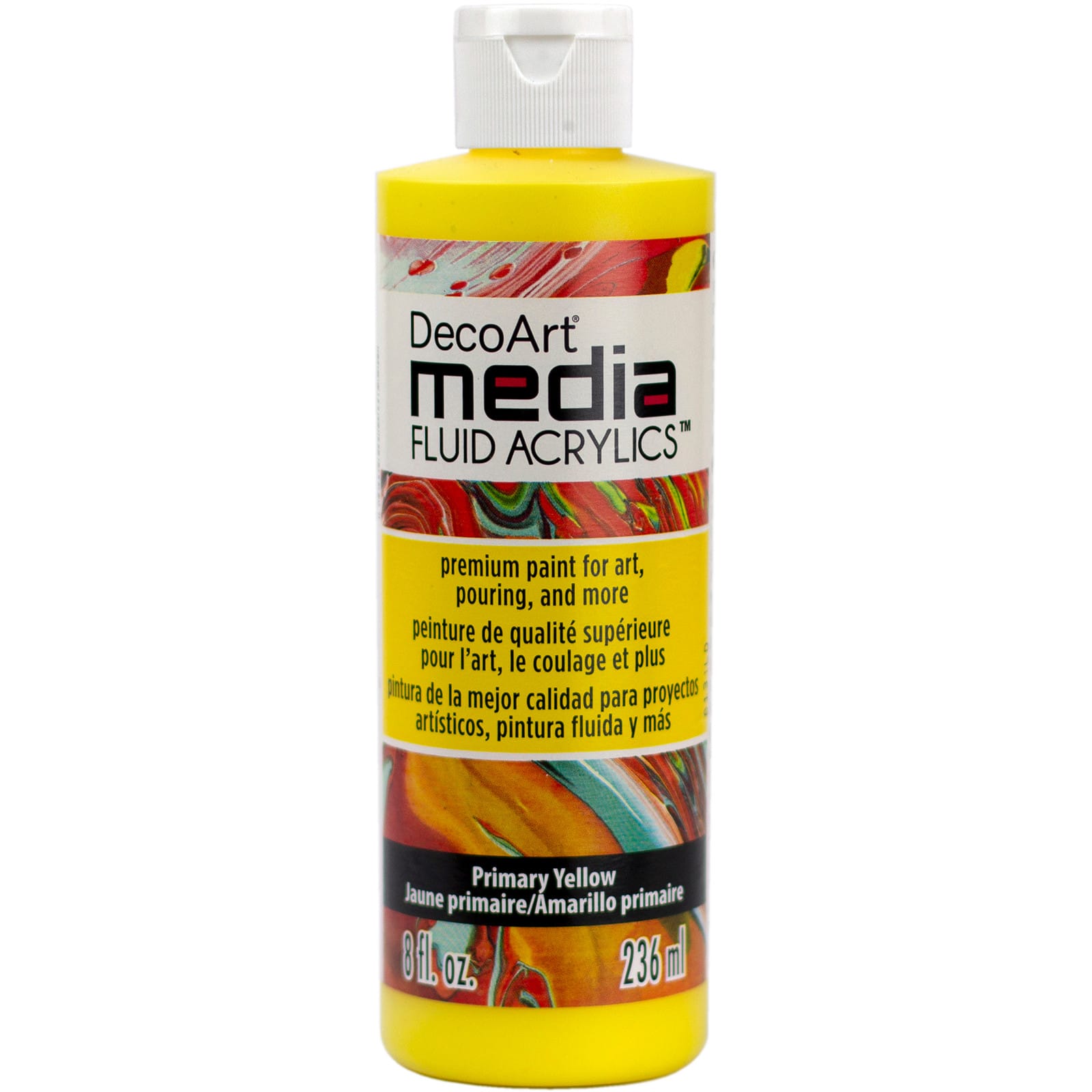 DecoArt Media Fluid Acrylics Paint 8oz Paint Pouring Michaels   D283122S 1 