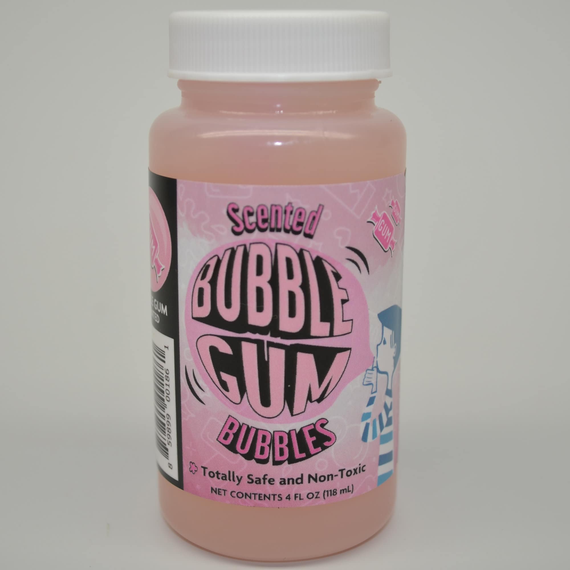 Atomic Bubbles 4oz. Bubble Love Bubblegum Scented Bubbles, 48ct.