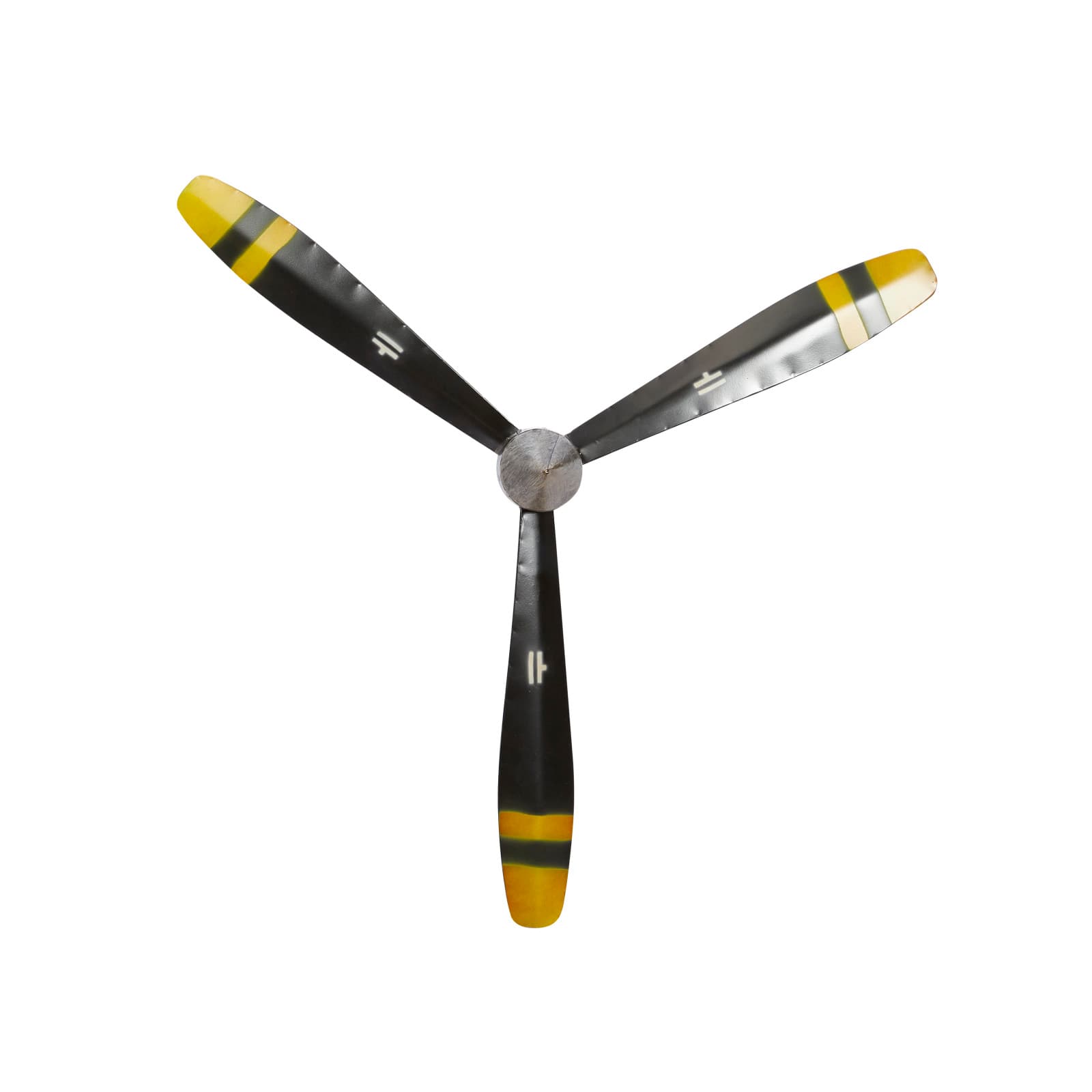 Black Metal Industrial Propellor Wall Decor, 2ct.