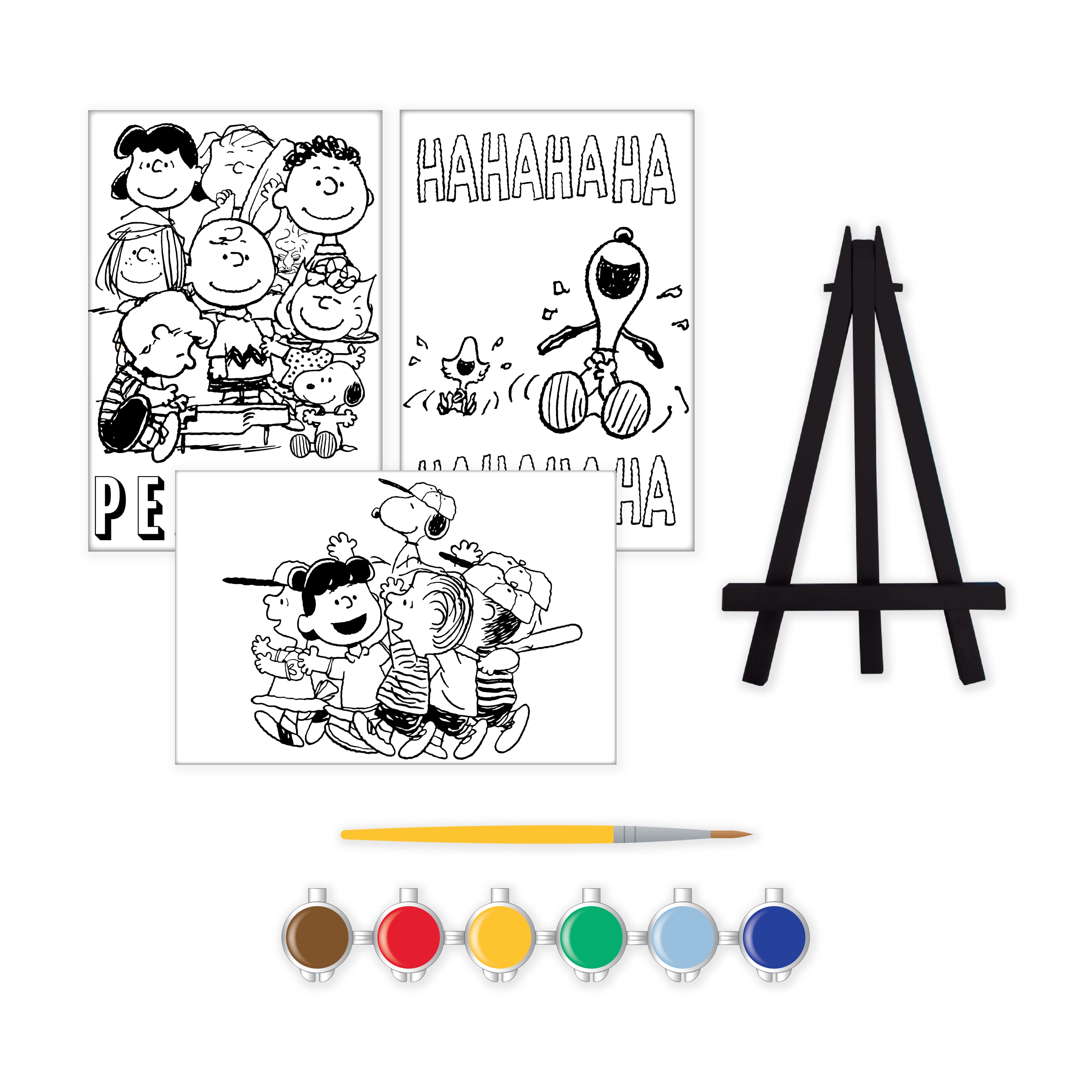Peanuts&#xAE; Paint Your Own Canvas Activity Set