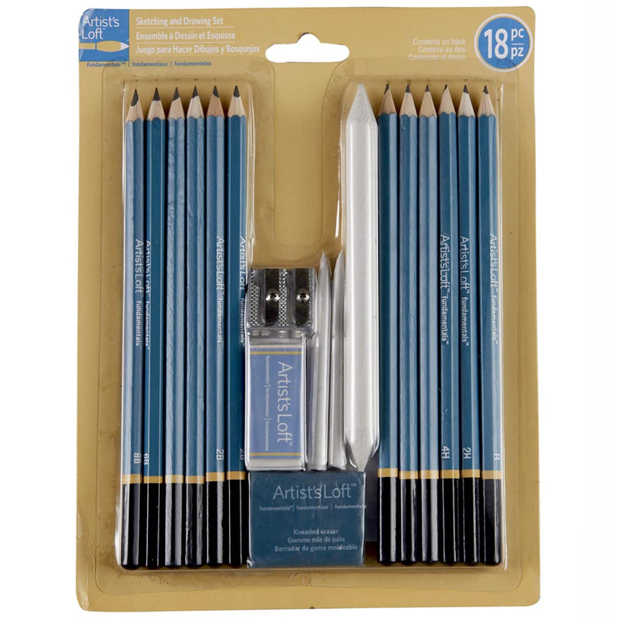 12 Pack Sketching & Drawing Set by Artist's Loft™ Fundamentals™ Michaels