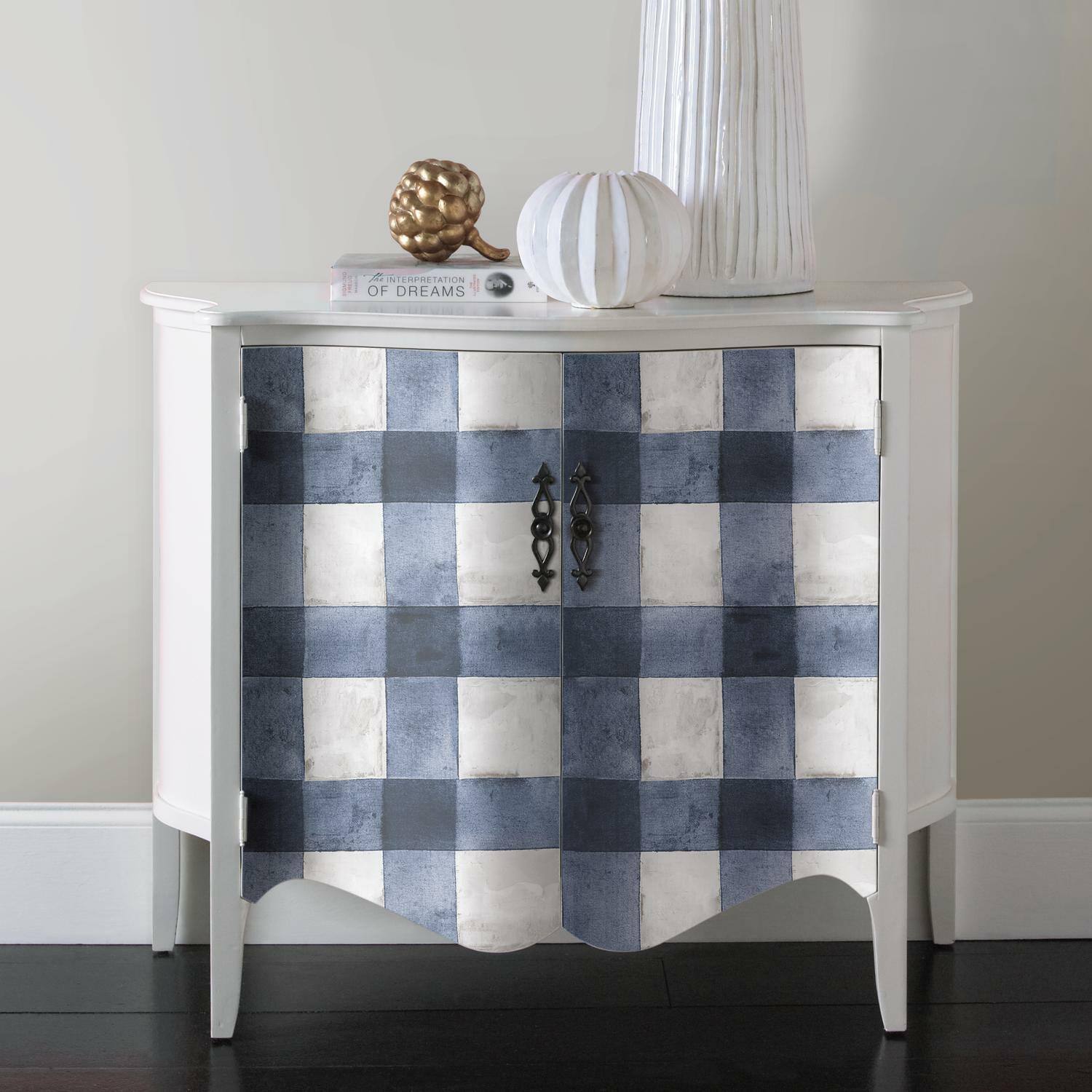 RoomMates Buffalo Plaid Peel &#x26; Stick Wallpaper