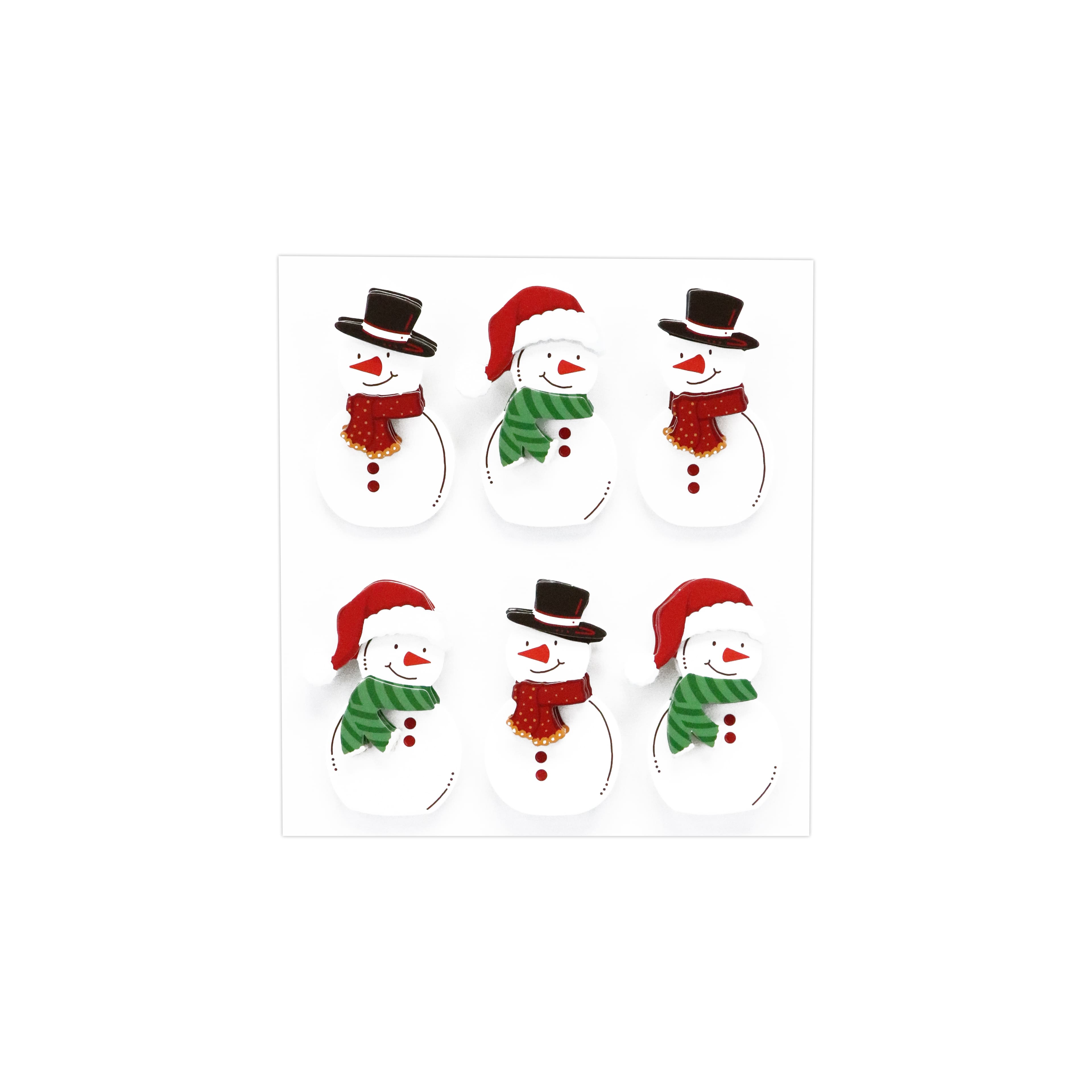 Snowman Dimensional Stickers by Recollections&#x2122;