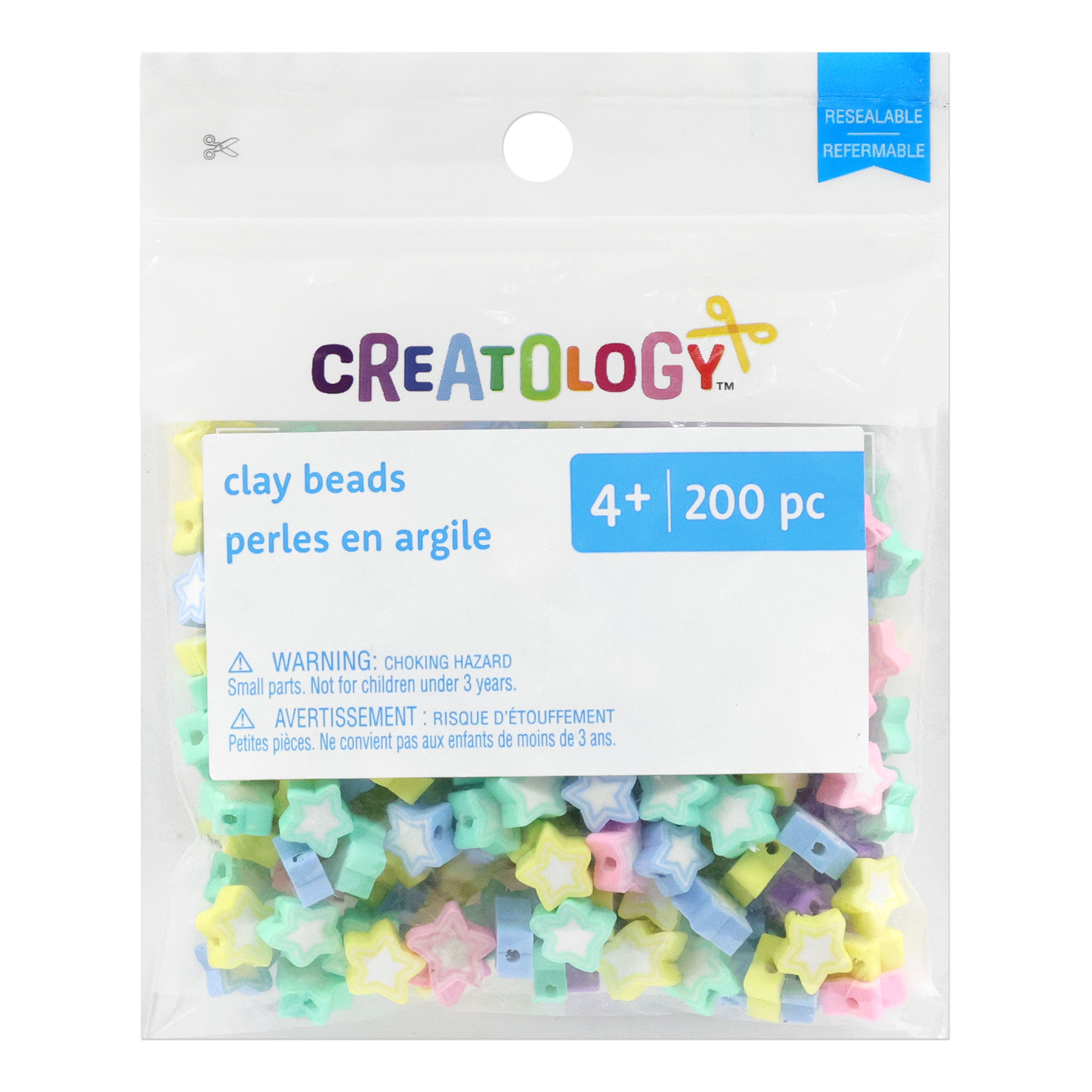 8mm Pastel Star Clay Beads by Creatology&#x2122;