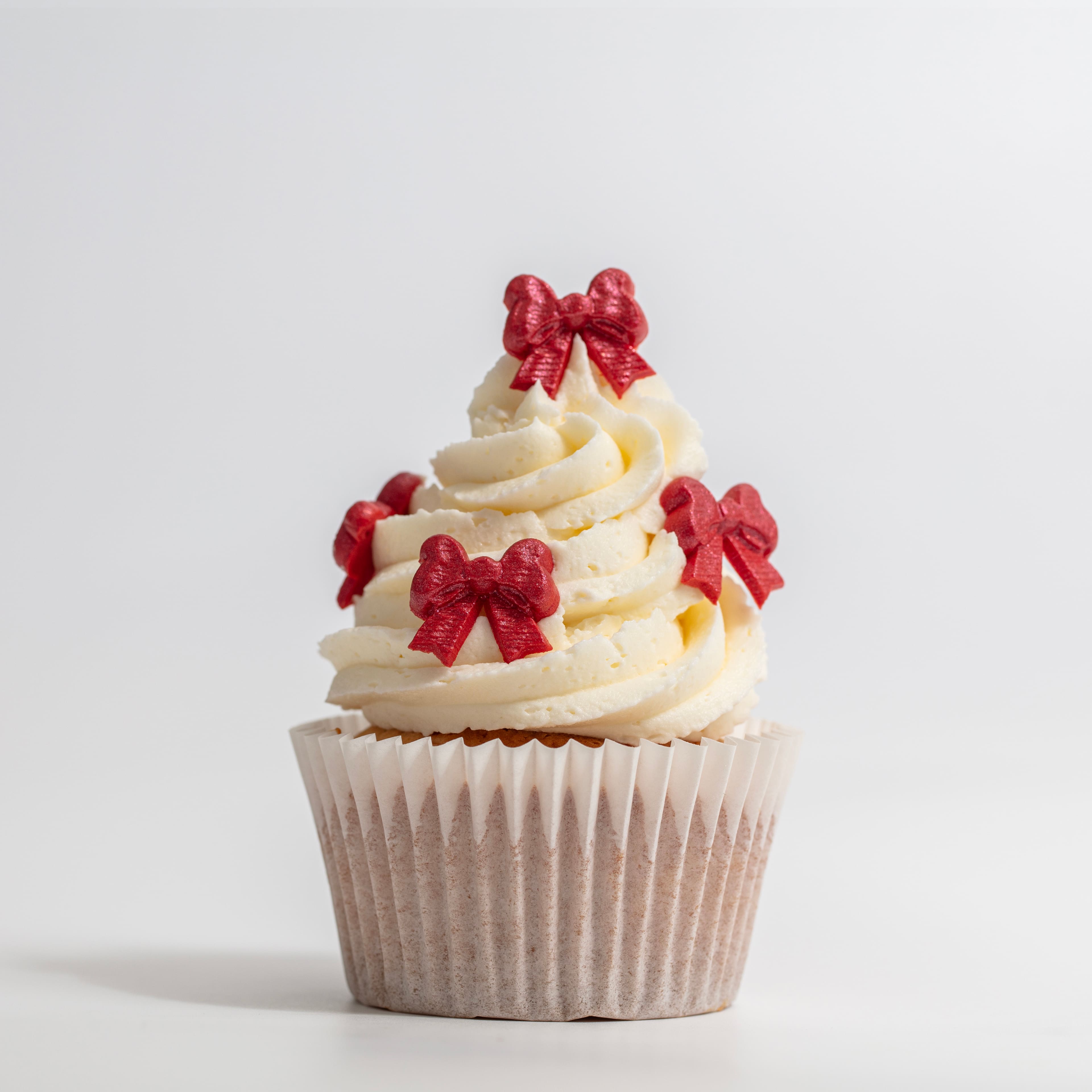 PME Cake Sweet Street&#xAE; Red Bows Icing Decorations