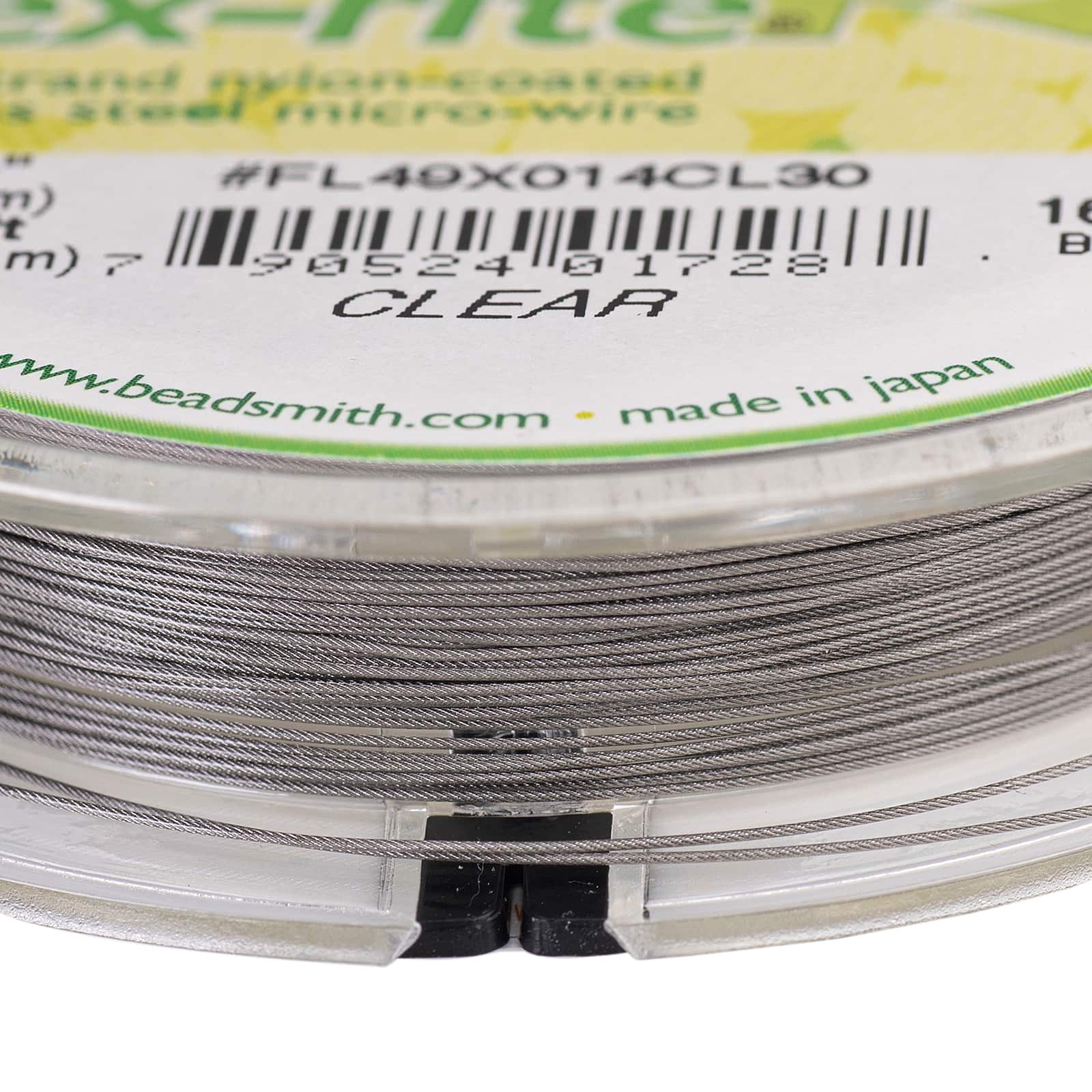 Flex-Rite® 0.014" Clear 49 Strand Beading Wire