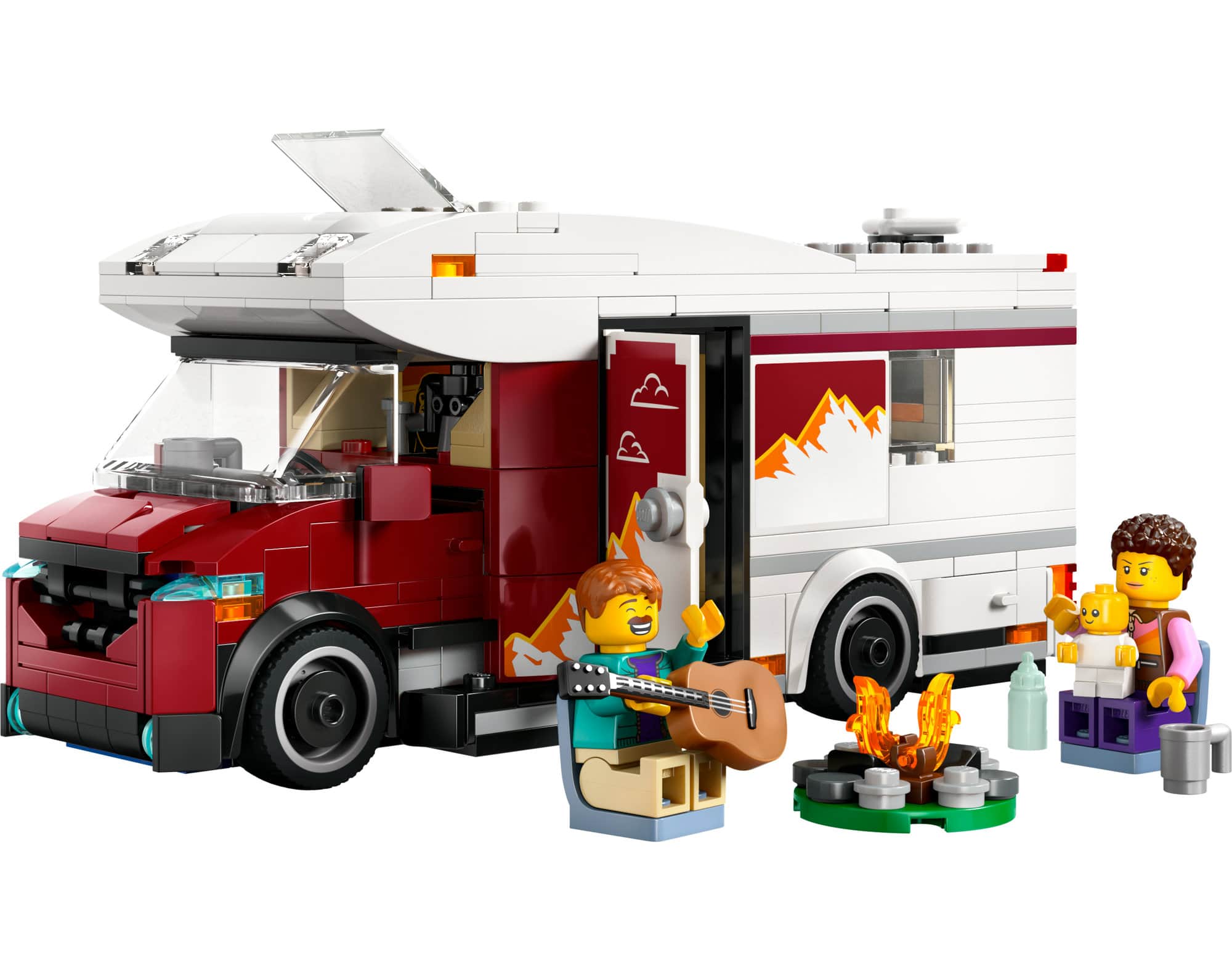 LEGO&#xAE; City Holiday Adventure Camper Van Toy Vehicle Set 60454