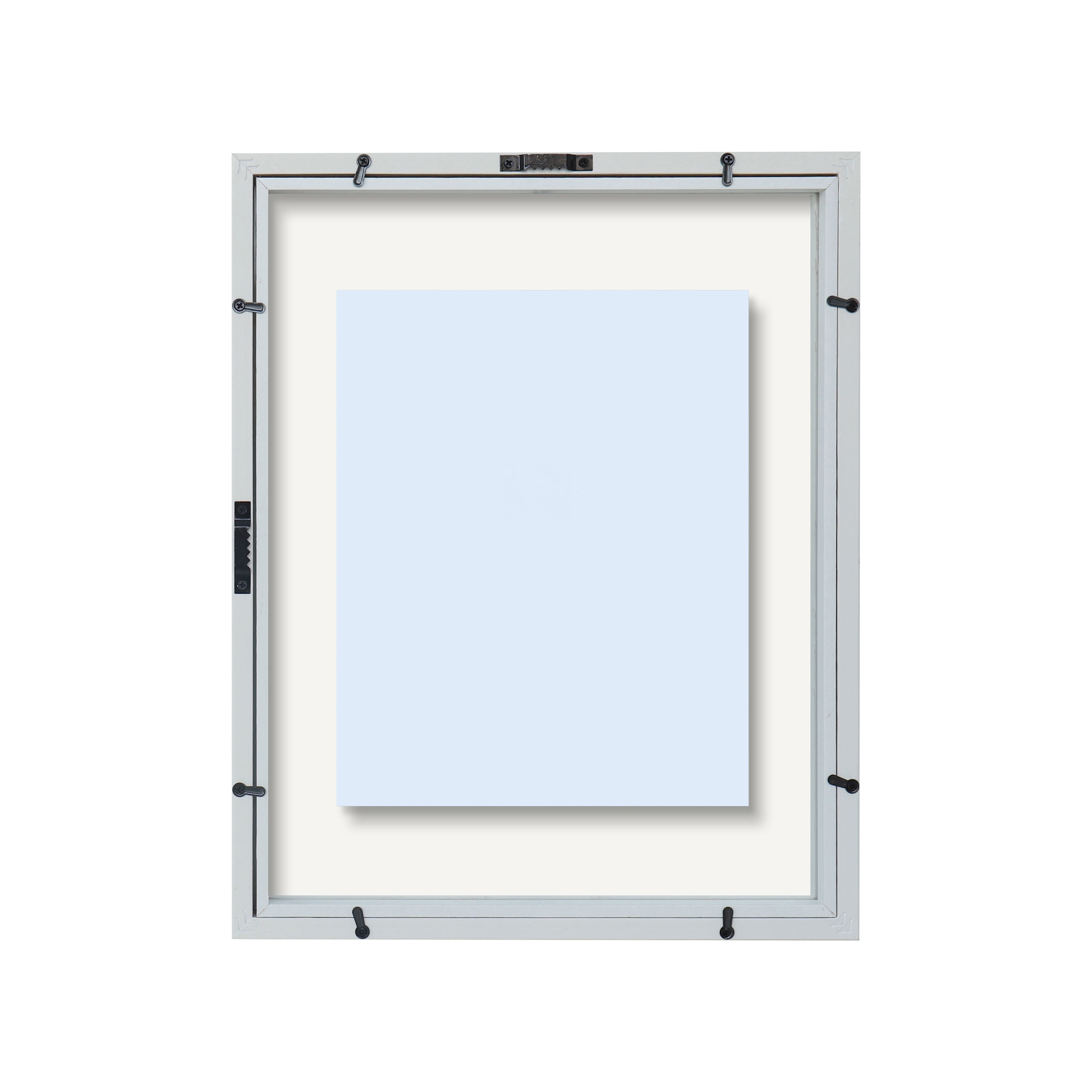 6 Pack: Home™ White Distressed Float Frame by Studio Décor®