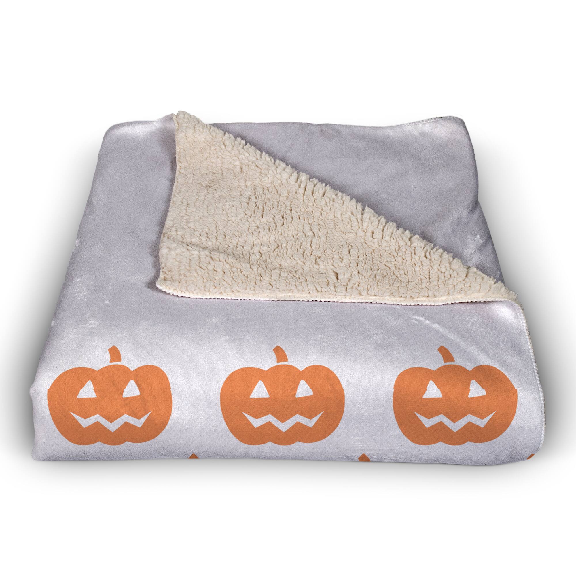 Snuggle and Watch Scary Movies 50&#x22; x 60&#x22; Sherpa Fleece Blanket